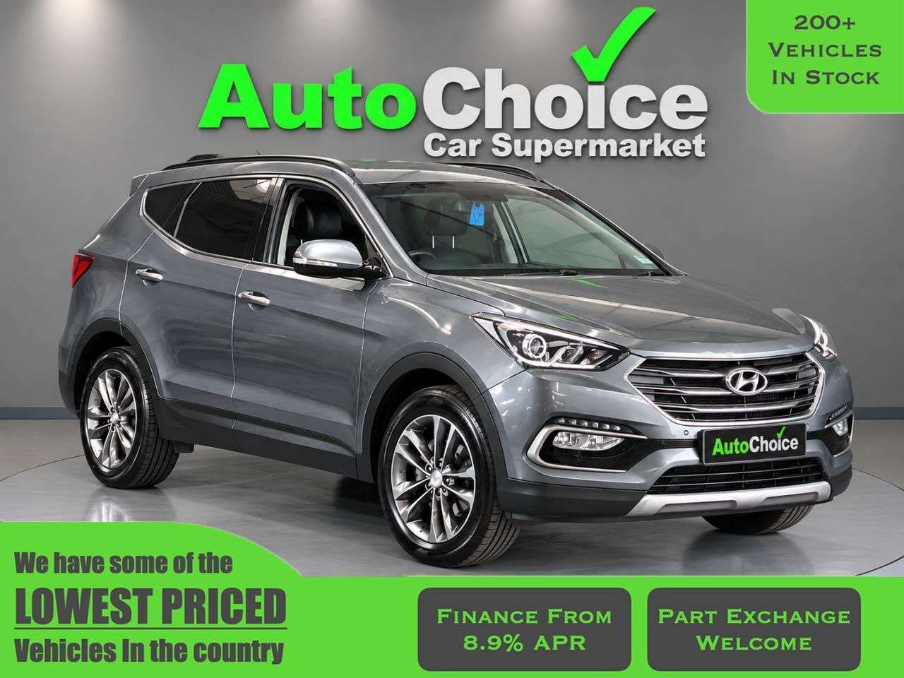 A 2018 HYUNDAI SANTA FE 2.2 CRDi Blue Drive Premium SUV 5dr Diesel Manual 4WD Euro 6 (s/s) (7 Seat) A 2018 HYUNDAI SANTA FE 2.2 CRDi Blue Drive Premium SUV 5dr Diesel Manual 4WD Euro 6 (s/s) (7 Seat)