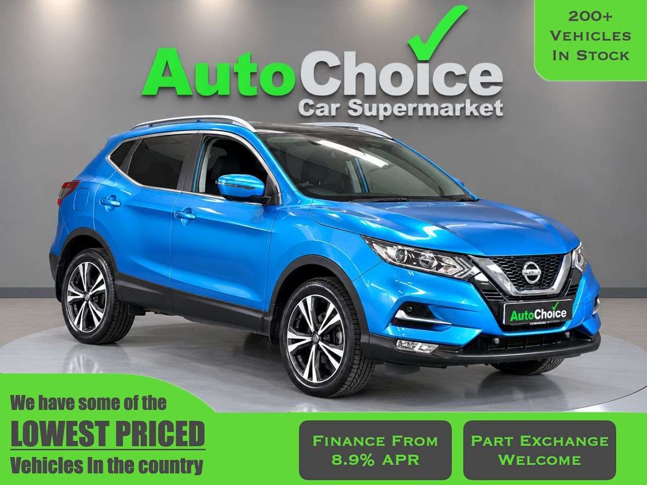 A 2017 NISSAN QASHQAI 1.2 DIG-T N-Connecta SUV 5dr Petrol Manual Euro 6 (s/s) (115 ps) in Blackbu A 2017 NISSAN QASHQAI 1.2 DIG-T N-Connecta SUV 5dr Petrol Manual Euro 6 (s/s) (115 ps) in Blackbu