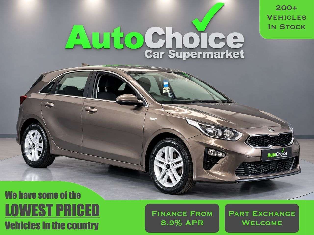 A 2021 KIA CEED 1.6 CRDi MHEV 2 Hatchback 5dr Diesel Hybrid Manual Euro 6 (s/s) (134 bhp) i A 2021 KIA CEED 1.6 CRDi MHEV 2 Hatchback 5dr Diesel Hybrid Manual Euro 6 (s/s) (134 bhp) i