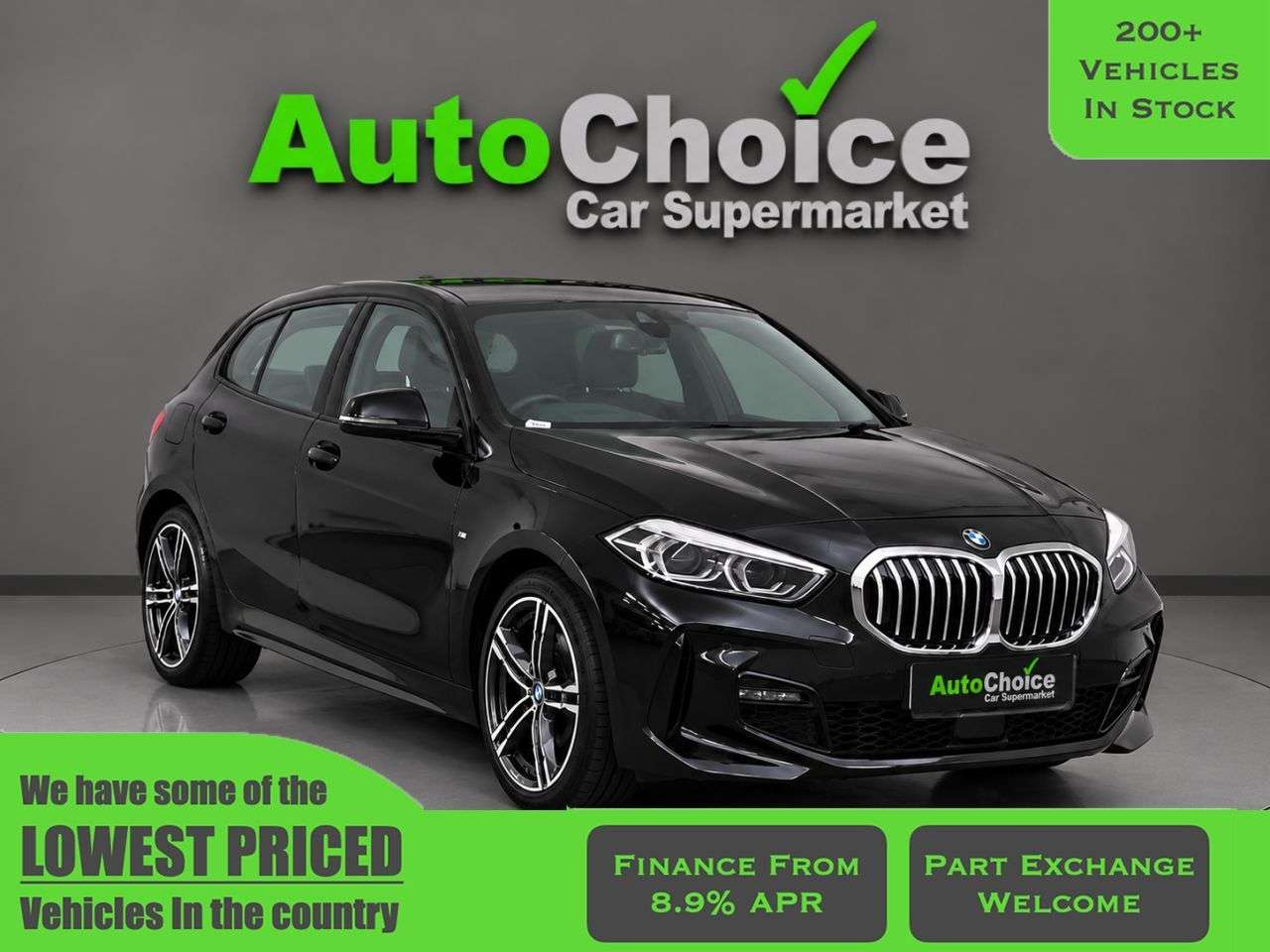 A 2023 BMW 1 SERIES 1.5 116d M Sport (LCP) Hatchback 5dr Diesel DCT Euro 6 (s/s) (116 ps)in Bla A 2023 BMW 1 SERIES 1.5 116d M Sport (LCP) Hatchback 5dr Diesel DCT Euro 6 (s/s) (116 ps)in Bla