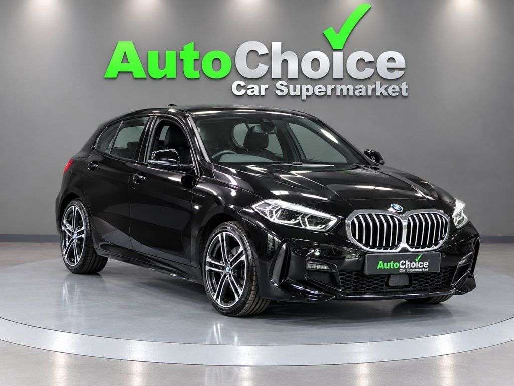 A 2023 BMW 1 SERIES 1.5 116d M Sport (LCP) Hatchback 5dr Diesel DCT Euro 6 (s/s) (116 ps)in Bla A 2023 BMW 1 SERIES 1.5 116d M Sport (LCP) Hatchback 5dr Diesel DCT Euro 6 (s/s) (116 ps)in Bla