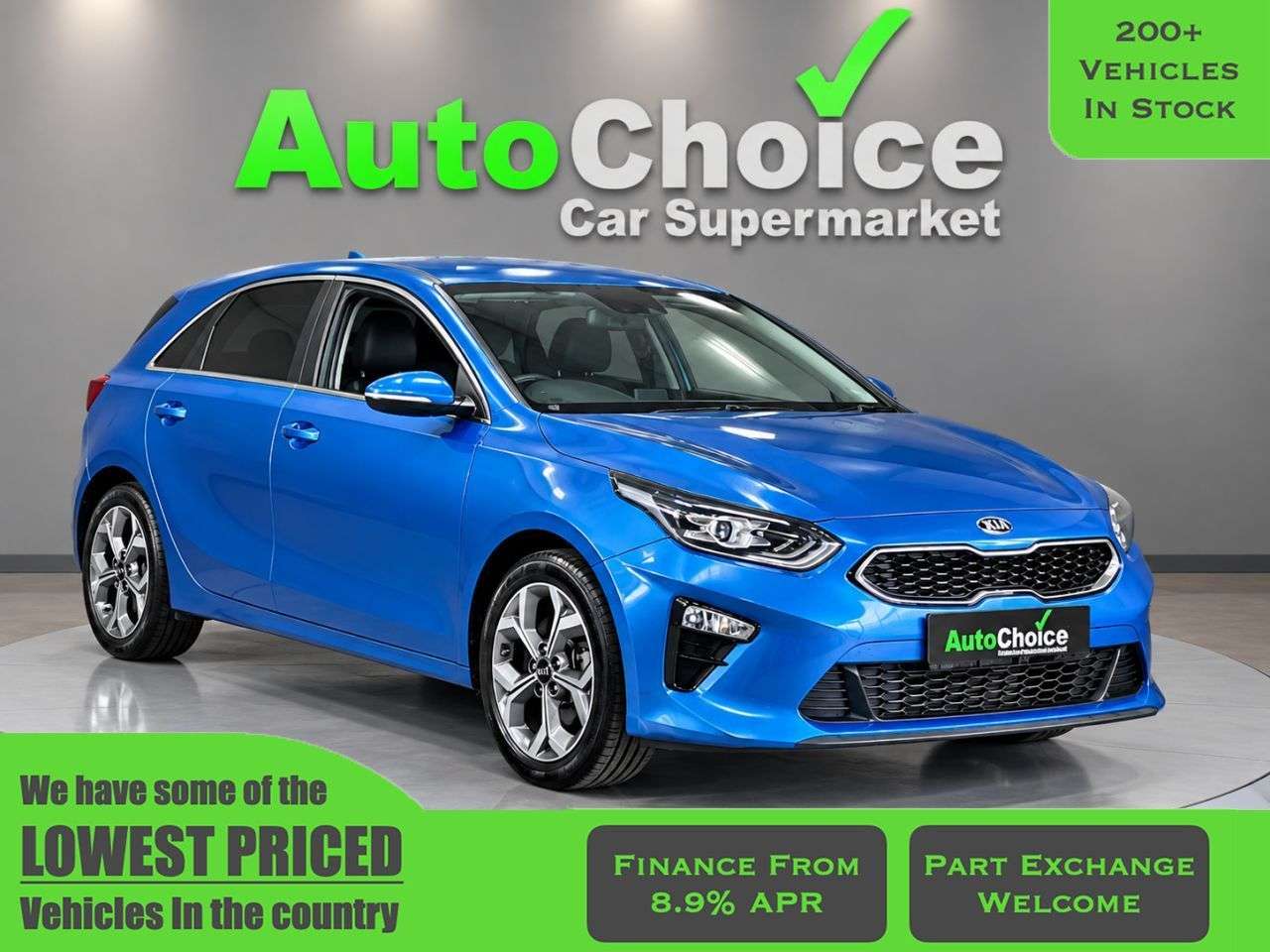 A 2018 KIA CEED 1.4 T-GDi Blue Edition Hatchback 5dr Petrol DCT Euro 6 (s/s) (138 bhp) in B A 2018 KIA CEED 1.4 T-GDi Blue Edition Hatchback 5dr Petrol DCT Euro 6 (s/s) (138 bhp) in B
