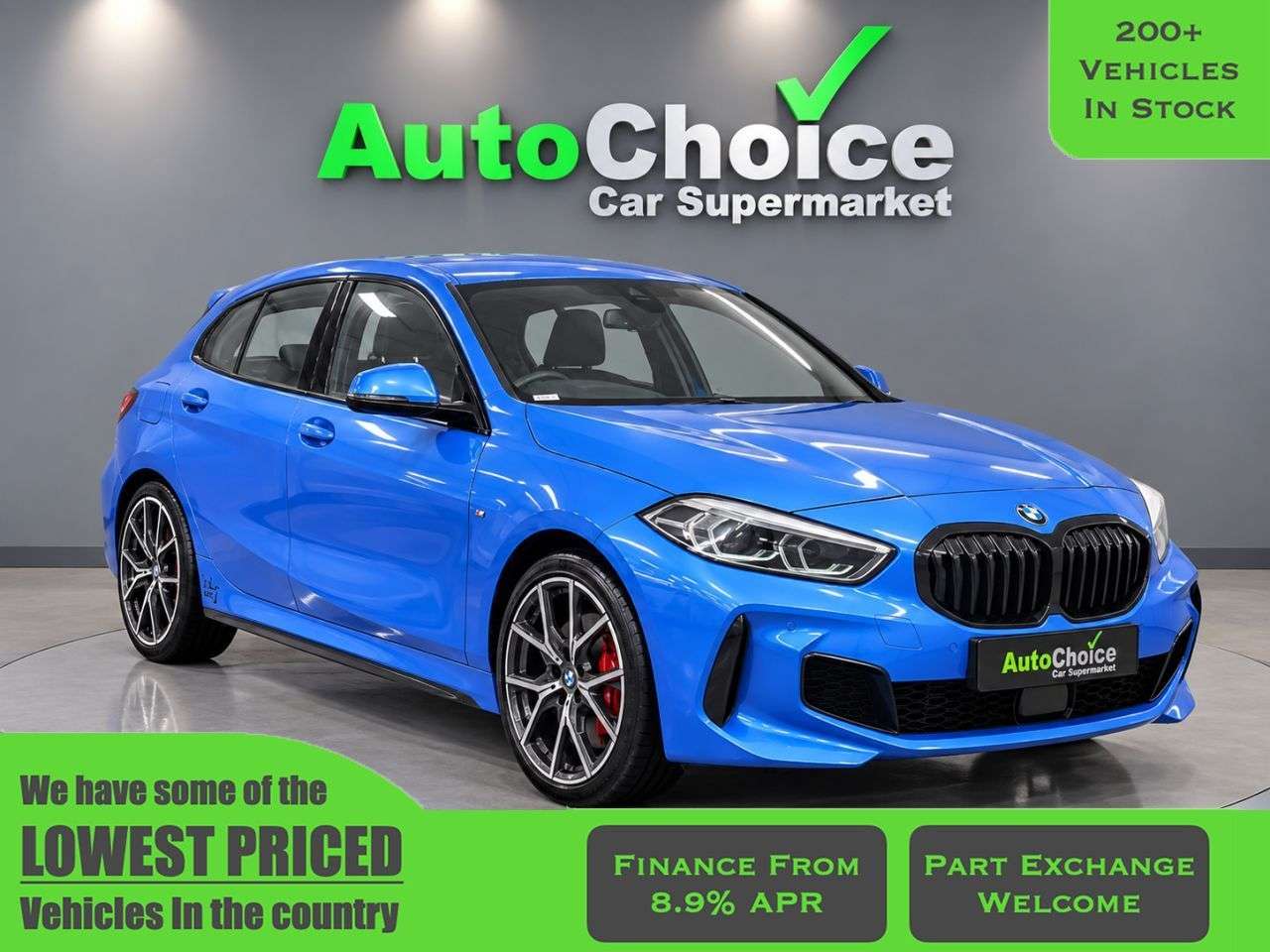 A 2022 BMW 1 SERIES 2.0 128ti (LCP) Hatchback 5dr Petrol Auto Euro 6 (s/s) (265 ps) A 2022 BMW 1 SERIES 2.0 128ti (LCP) Hatchback 5dr Petrol Auto Euro 6 (s/s) (265 ps)