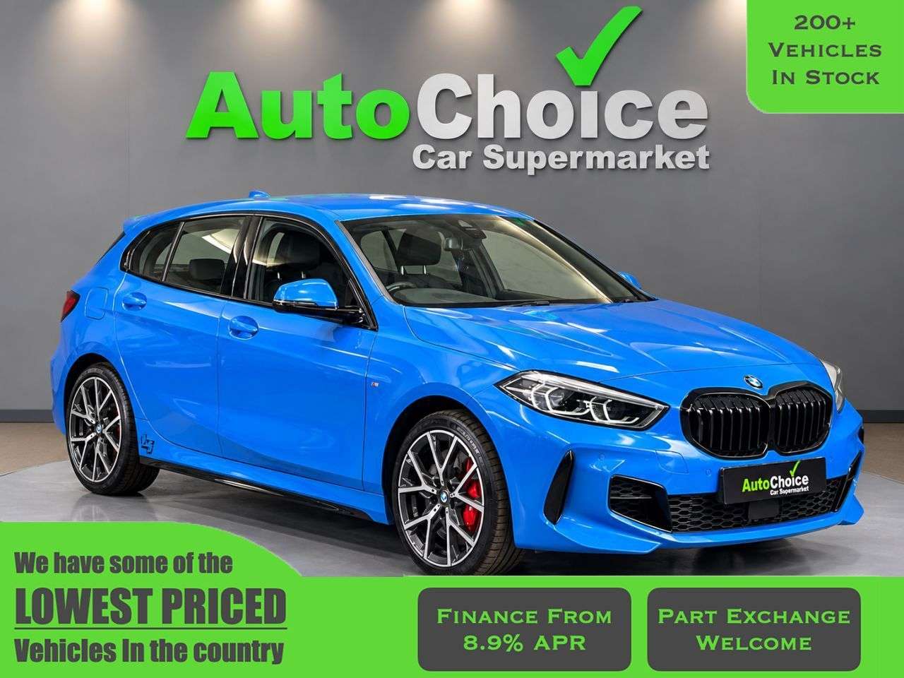 A 2022 BMW 1 SERIES 2.0 128ti (LCP) Hatchback 5dr Petrol Auto Euro 6 (s/s) (265 ps) A 2022 BMW 1 SERIES 2.0 128ti (LCP) Hatchback 5dr Petrol Auto Euro 6 (s/s) (265 ps)