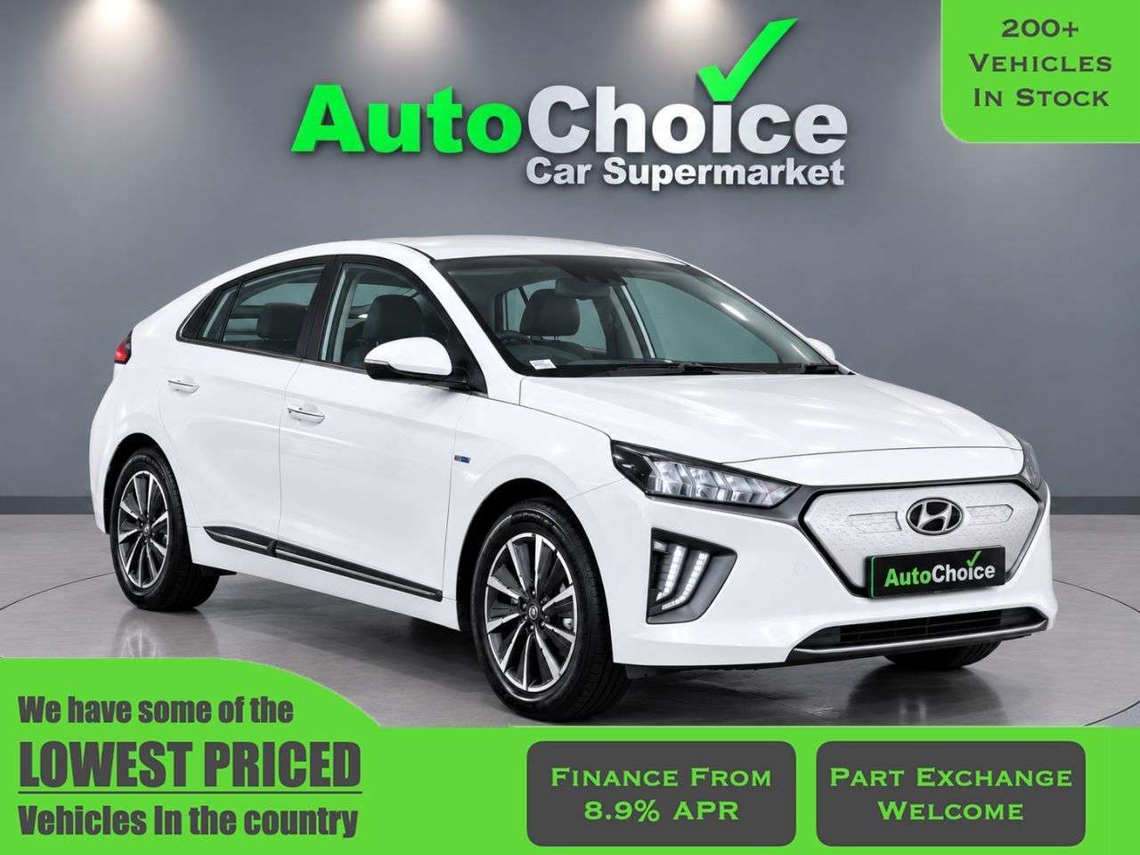 A 2021 HYUNDAI IONIQ 38.3kWh Premium Hatchback 5dr Electric Auto (136 ps) A 2021 HYUNDAI IONIQ 38.3kWh Premium Hatchback 5dr Electric Auto (136 ps)