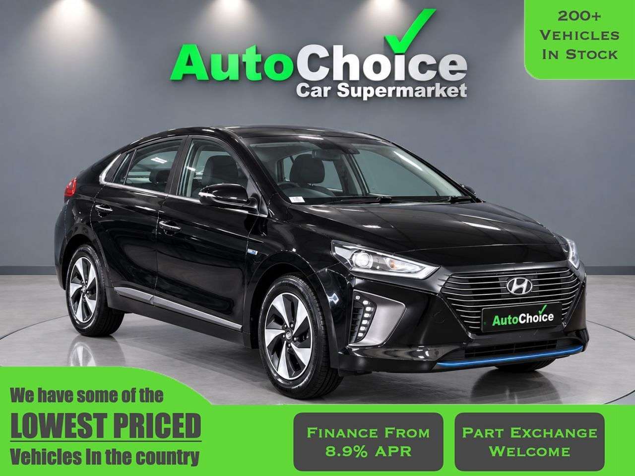 A 2019 HYUNDAI IONIQ 1.6 h-GDi GPF Premium Hatchback 5dr Petrol Hybrid DCT Euro 6 (s/s) (141 ps) A 2019 HYUNDAI IONIQ 1.6 h-GDi GPF Premium Hatchback 5dr Petrol Hybrid DCT Euro 6 (s/s) (141 ps)