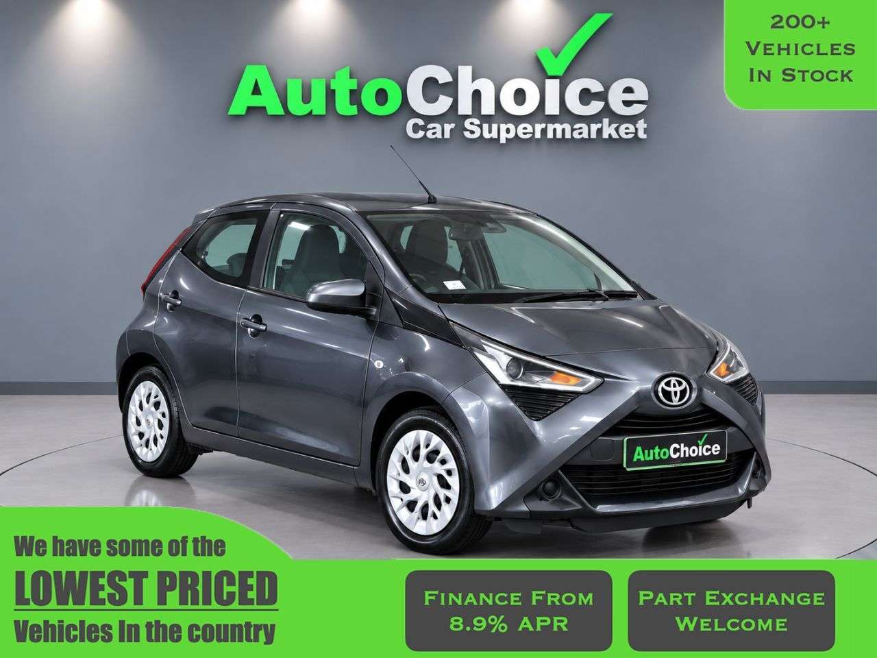 A 2021 TOYOTA AYGO 1.0 VVT-i x-play Hatchback 5dr Petrol Manual Euro 6 (s/s) (71 ps) A 2021 TOYOTA AYGO 1.0 VVT-i x-play Hatchback 5dr Petrol Manual Euro 6 (s/s) (71 ps)