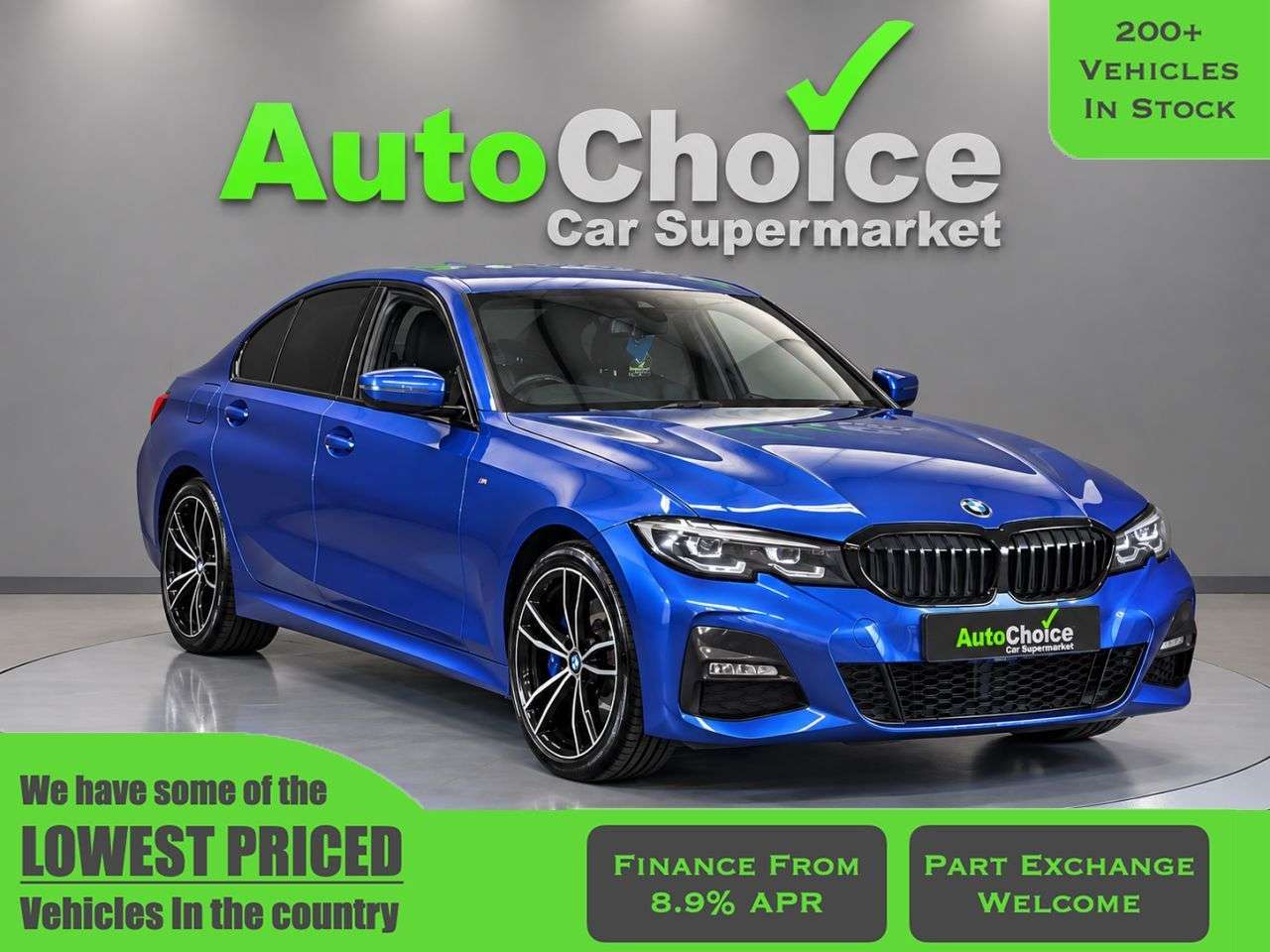 A 2021 BMW 3 SERIES 2.0 320i M Sport Saloon 4dr Petrol Auto xDrive Euro 6 (s/s) (184 ps) in Bla A 2021 BMW 3 SERIES 2.0 320i M Sport Saloon 4dr Petrol Auto xDrive Euro 6 (s/s) (184 ps) in Bla