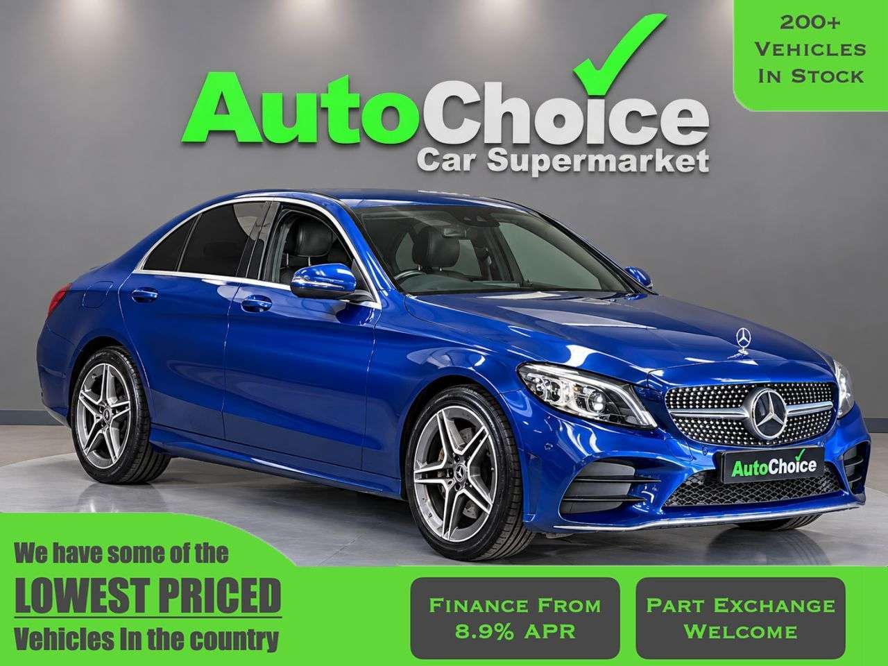 A 2019 MERCEDES-BENZ C CLASS 1.6 C200d AMG Line Edition (Premium) Saloon 4dr Diesel G-Tronic+ Euro 6 (s/ A 2019 MERCEDES-BENZ C CLASS 1.6 C200d AMG Line Edition (Premium) Saloon 4dr Diesel G-Tronic+ Euro 6 (s/