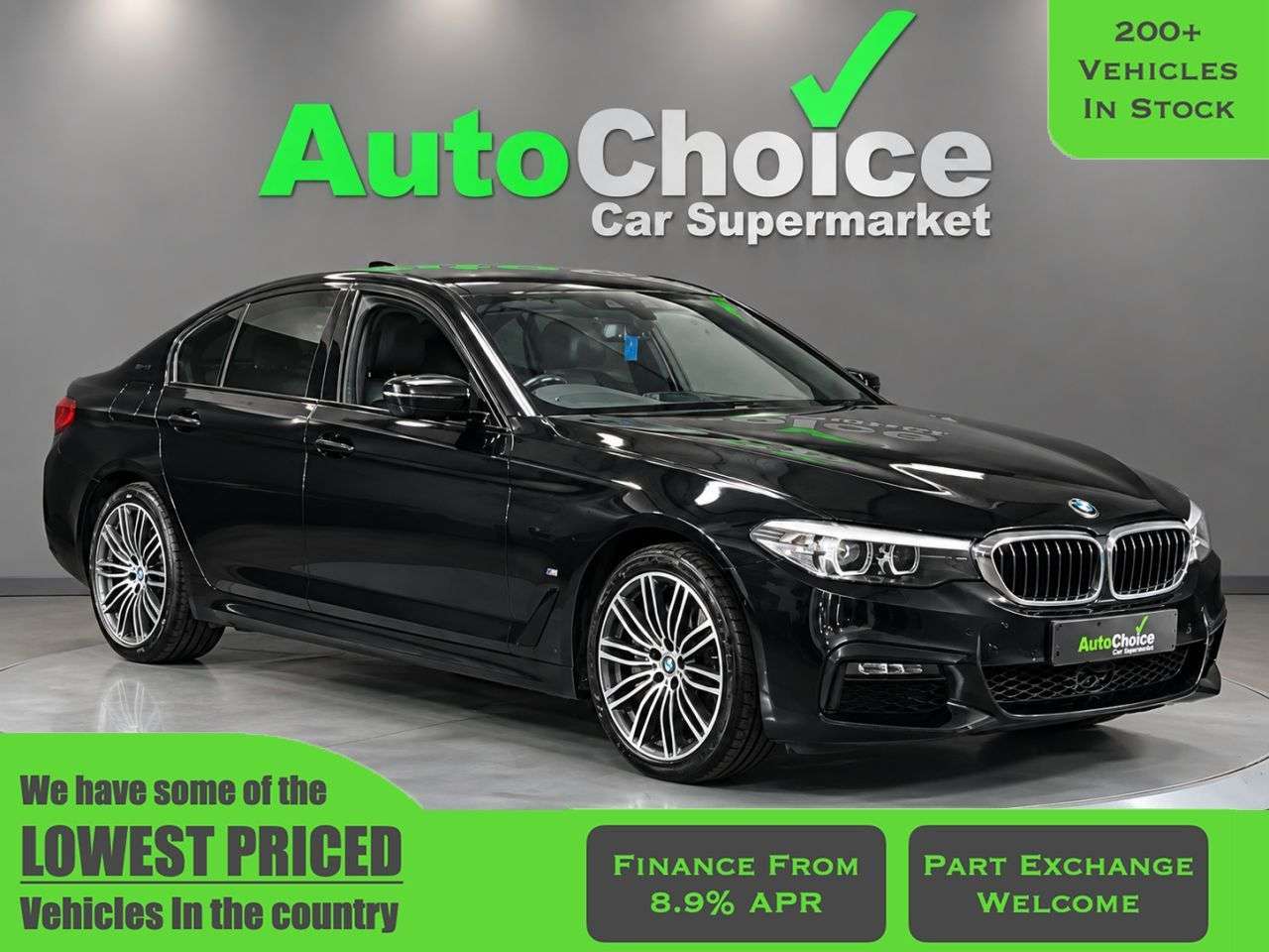 A 2019 BMW 5 SERIES 2.0 530e 9.2kWh M Sport Saloon 4dr Petrol Plug-in Hybrid Auto Euro 6 (s/s) A 2019 BMW 5 SERIES 2.0 530e 9.2kWh M Sport Saloon 4dr Petrol Plug-in Hybrid Auto Euro 6 (s/s)