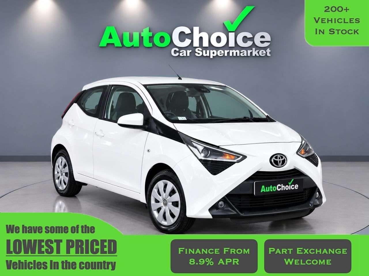 A 2021 TOYOTA AYGO 1.0 VVT-i x-play Hatchback 5dr Petrol Manual Euro 6 (s/s) (71 ps) A 2021 TOYOTA AYGO 1.0 VVT-i x-play Hatchback 5dr Petrol Manual Euro 6 (s/s) (71 ps)