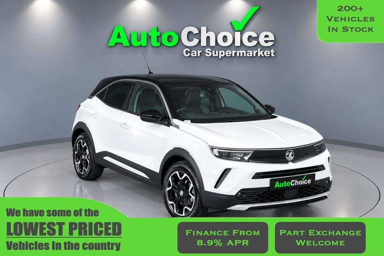 A 2021 VAUXHALL MOKKA ELECTRIC 50kWh Ultimate Edition SUV 5dr Electric Auto (136 ps) A 2021 VAUXHALL MOKKA ELECTRIC 50kWh Ultimate Edition SUV 5dr Electric Auto (136 ps)