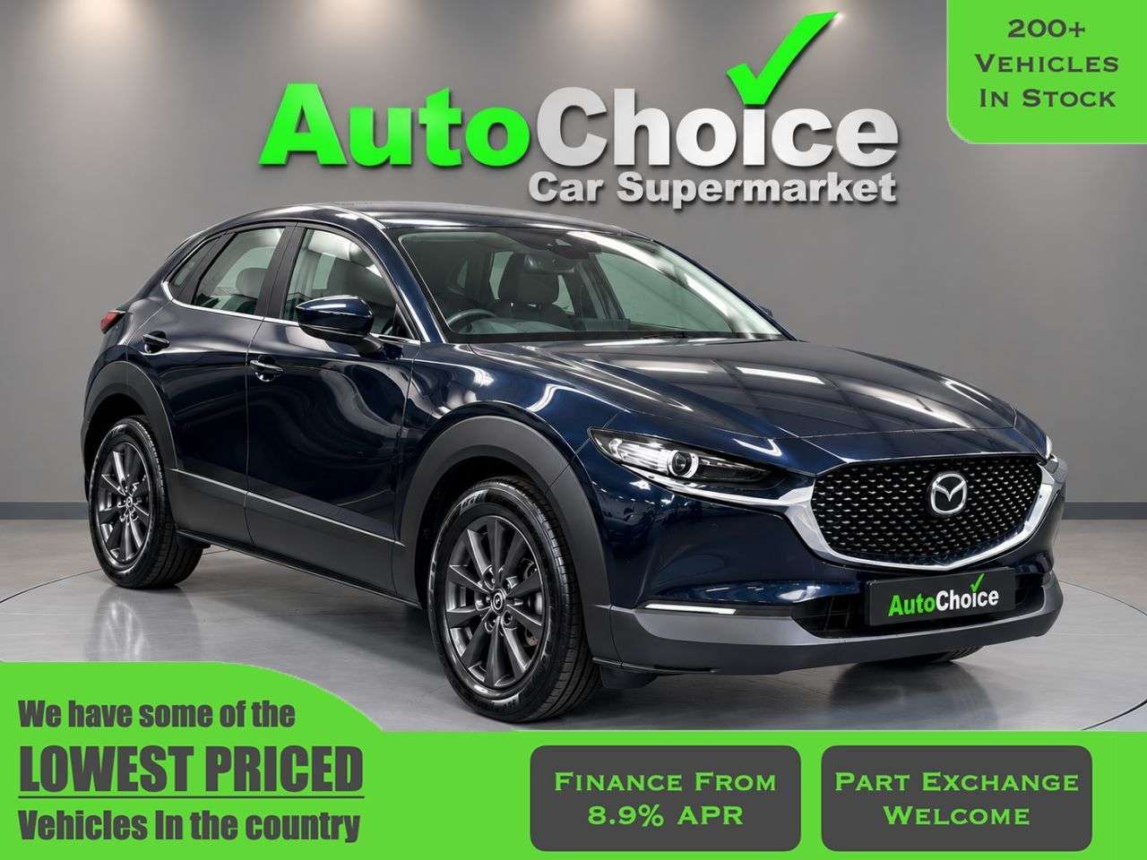A 2021 MAZDA CX-30 2.0 e-SKYACTIV G MHEV SE-L Lux SUV 5dr Petrol Manual Euro 6 (s/s) (122 ps) A 2021 MAZDA CX-30 2.0 e-SKYACTIV G MHEV SE-L Lux SUV 5dr Petrol Manual Euro 6 (s/s) (122 ps)