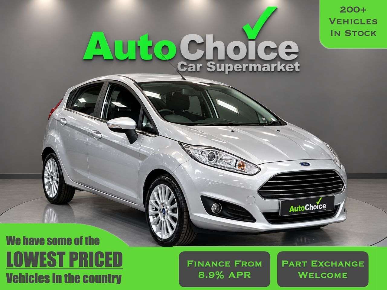 A 2015 FORD FIESTA 1.6 Titanium Hatchback 5dr Petrol Powershift Euro 5 (105 ps)*One Former Kee A 2015 FORD FIESTA 1.6 Titanium Hatchback 5dr Petrol Powershift Euro 5 (105 ps)*One Former Kee