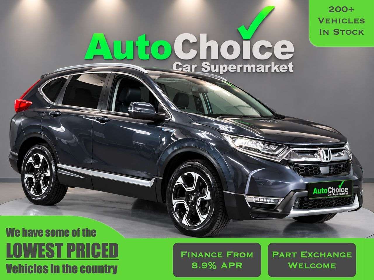 A 2020 HONDA CR-V 2.0 h i-MMD SR SUV 5dr Petrol Hybrid eCVT 4WD Euro 6 (s/s) (184 ps) in Blac A 2020 HONDA CR-V 2.0 h i-MMD SR SUV 5dr Petrol Hybrid eCVT 4WD Euro 6 (s/s) (184 ps) in Blac