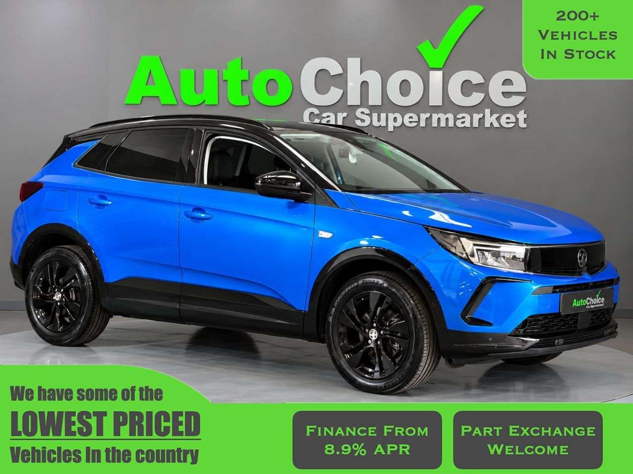 A 2023 VAUXHALL GRANDLAND 1.2 Turbo GS SUV 5dr Petrol Auto Euro 6 (s/s) (130 ps) In Blackburn Finance A 2023 VAUXHALL GRANDLAND 1.2 Turbo GS SUV 5dr Petrol Auto Euro 6 (s/s) (130 ps) In Blackburn Finance
