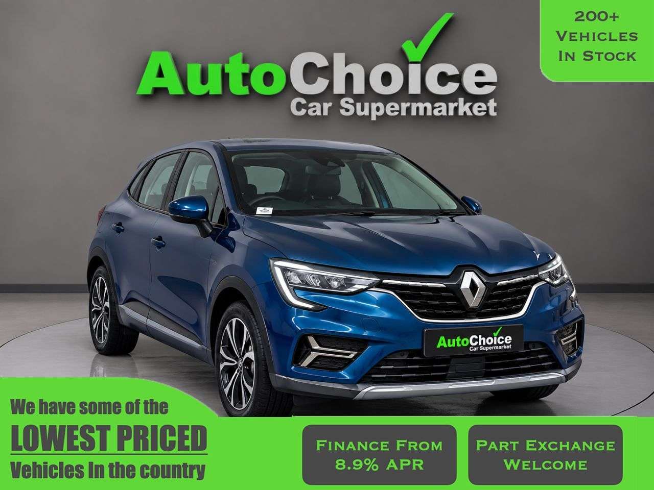 A 2022 RENAULT ARKANA 1.6 E-TECH Iconic SUV 5dr Petrol Hybrid Auto 2WD Euro 6 (s/s) (145 bhp) In A 2022 RENAULT ARKANA 1.6 E-TECH Iconic SUV 5dr Petrol Hybrid Auto 2WD Euro 6 (s/s) (145 bhp) In