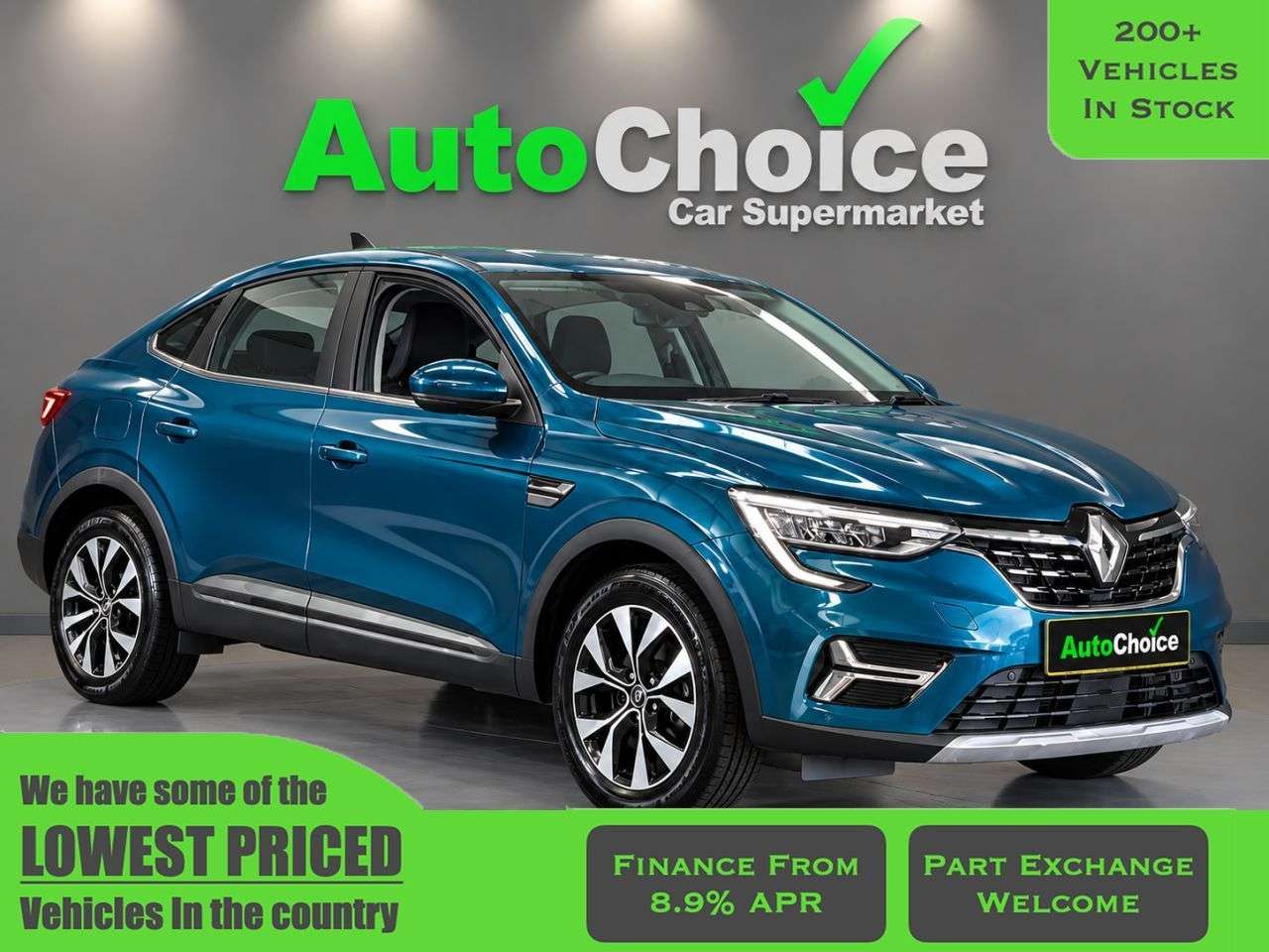 A 2022 RENAULT ARKANA 1.6 E-TECH Iconic SUV 5dr Petrol Hybrid Auto 2WD Euro 6 (s/s) (145 bhp) In A 2022 RENAULT ARKANA 1.6 E-TECH Iconic SUV 5dr Petrol Hybrid Auto 2WD Euro 6 (s/s) (145 bhp) In