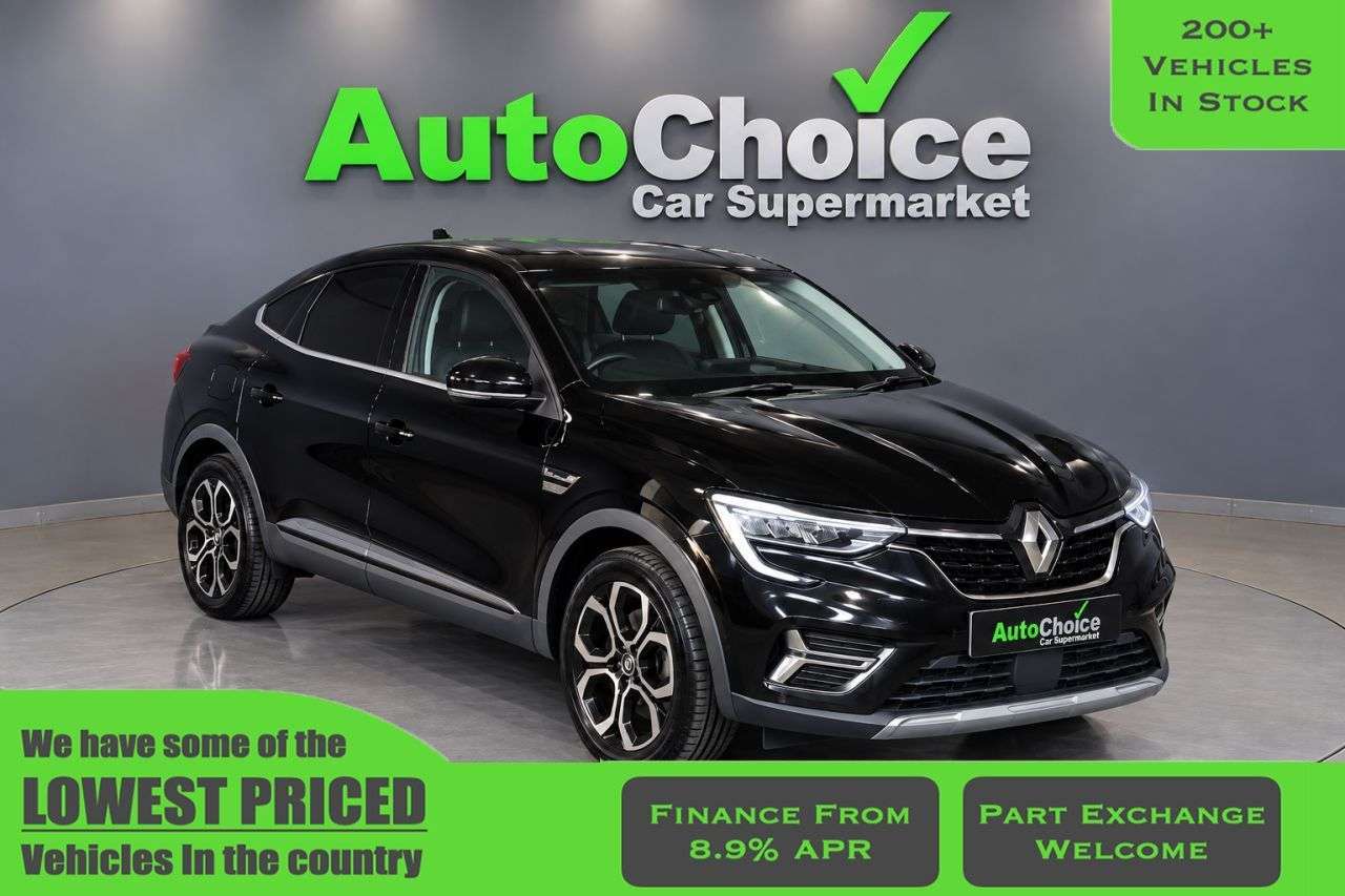 A 2022 RENAULT ARKANA 1.6 E-TECH S Edition SUV 5dr Petrol Hybrid Auto 2WD Euro 6 (s/s) (145 bhp)i A 2022 RENAULT ARKANA 1.6 E-TECH S Edition SUV 5dr Petrol Hybrid Auto 2WD Euro 6 (s/s) (145 bhp)i