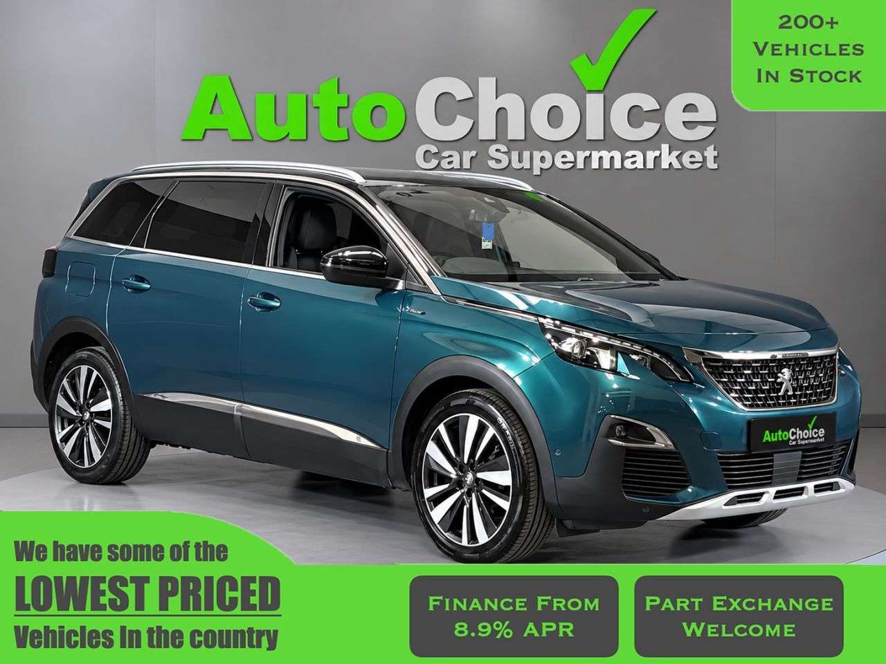 A 2019 PEUGEOT 5008 1.5 BlueHDi GT Line Premium SUV 5dr Diesel Manual Euro 6 (s/s) (130 ps) in A 2019 PEUGEOT 5008 1.5 BlueHDi GT Line Premium SUV 5dr Diesel Manual Euro 6 (s/s) (130 ps) in