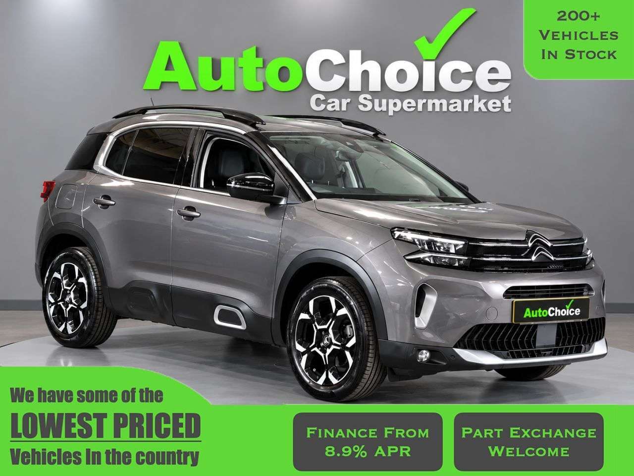A 2022 CITROEN C5 AIRCROSS 1.5 BlueHDi Shine SUV 5dr Diesel EAT8 Euro 6 (s/s) (130 ps) in Blackburn Fi A 2022 CITROEN C5 AIRCROSS 1.5 BlueHDi Shine SUV 5dr Diesel EAT8 Euro 6 (s/s) (130 ps) in Blackburn Fi