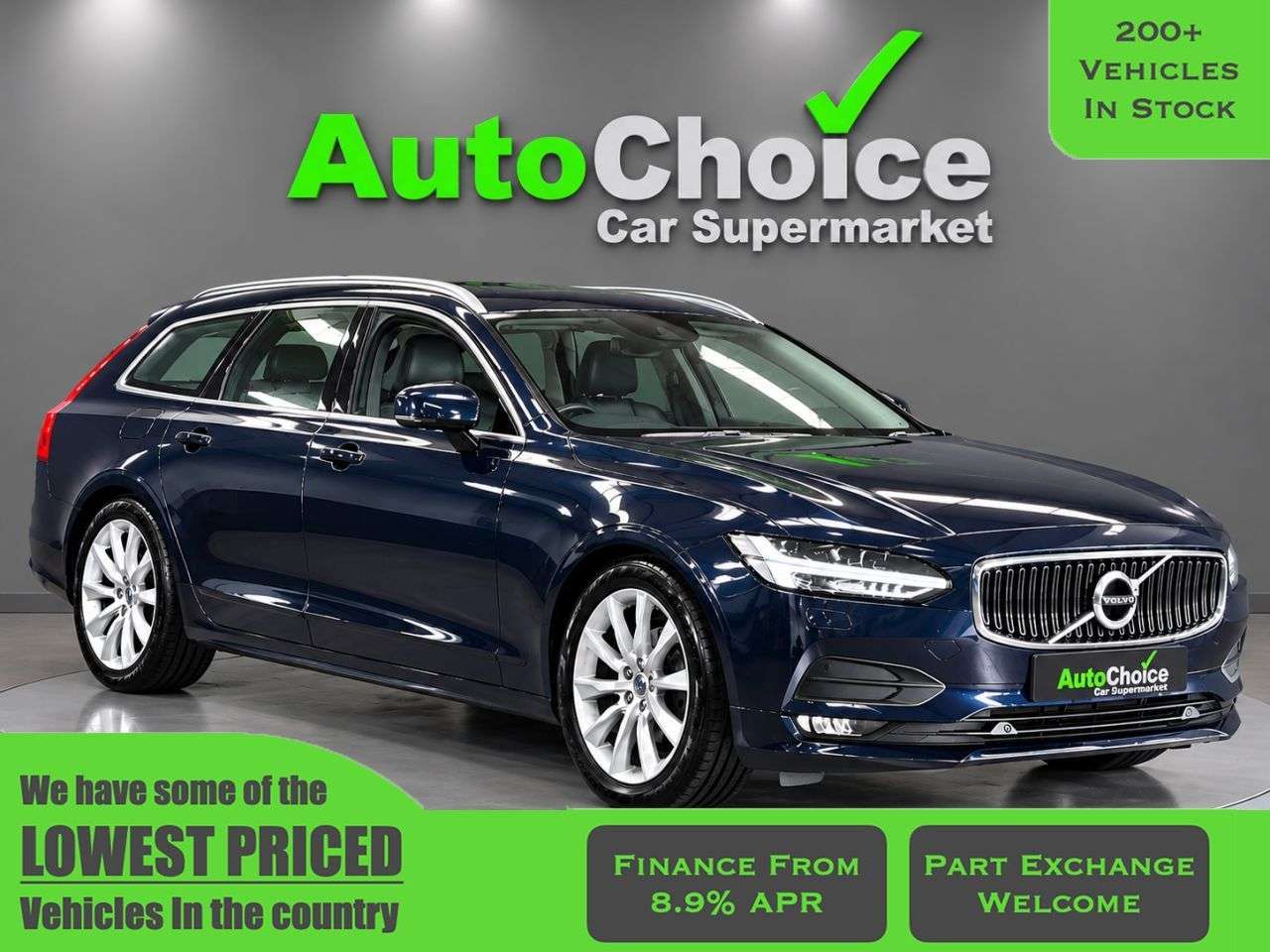 A 2019 VOLVO V90 2.0 D4 Momentum Pro Estate 5dr Diesel Auto Euro 6 (s/s) (190 ps) in Blackbu A 2019 VOLVO V90 2.0 D4 Momentum Pro Estate 5dr Diesel Auto Euro 6 (s/s) (190 ps) in Blackbu