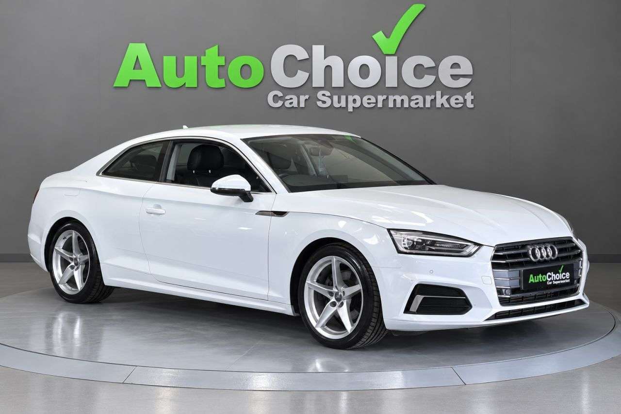 A 2019 AUDI A5 2.0 TFSI 40 Sport Coupe 2dr Petrol S Tronic Euro 6 (s/s) (190 ps) in Blackb A 2019 AUDI A5 2.0 TFSI 40 Sport Coupe 2dr Petrol S Tronic Euro 6 (s/s) (190 ps) in Blackb