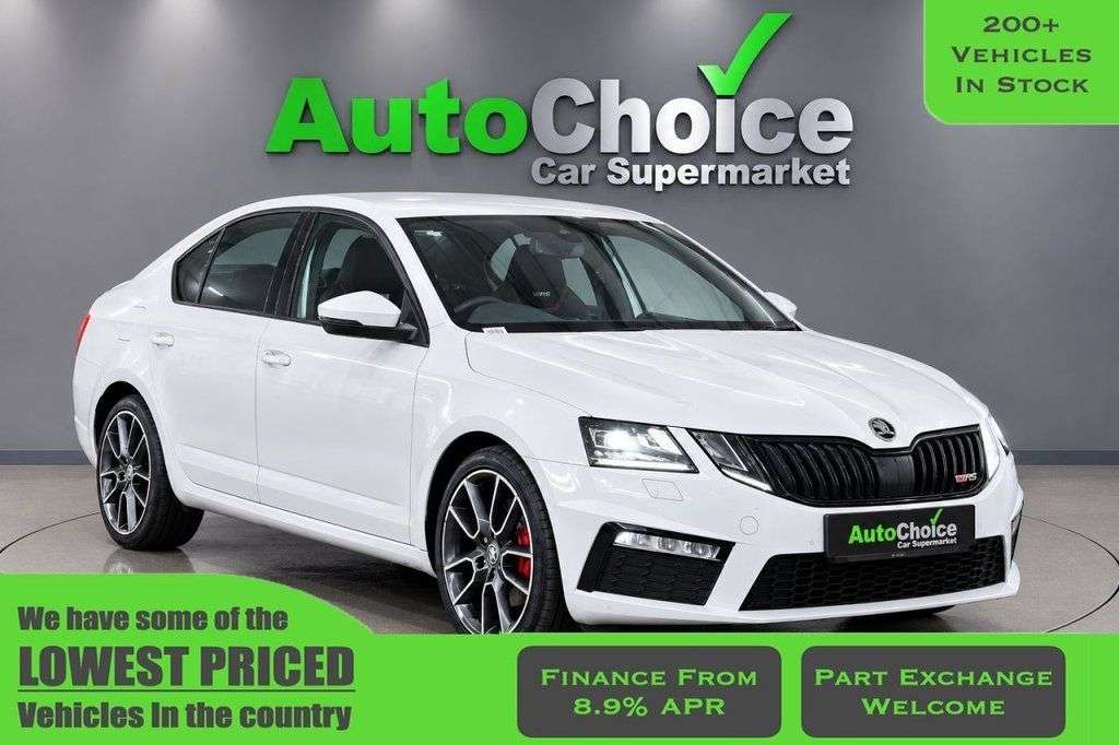 A 2019 SKODA OCTAVIA 2.0 TDI vRS Hatchback 5dr Diesel DSG 7Spd Euro 6 (s/s) (184 ps) in Blackbur A 2019 SKODA OCTAVIA 2.0 TDI vRS Hatchback 5dr Diesel DSG 7Spd Euro 6 (s/s) (184 ps) in Blackbur