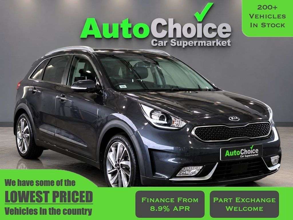 A 2018 KIA NIRO 1.6h GDi 4 SUV 5dr Petrol Hybrid DCT Euro 6 (s/s) ( 16in Alloy) (139 bhp) I A 2018 KIA NIRO 1.6h GDi 4 SUV 5dr Petrol Hybrid DCT Euro 6 (s/s) ( 16in Alloy) (139 bhp) I