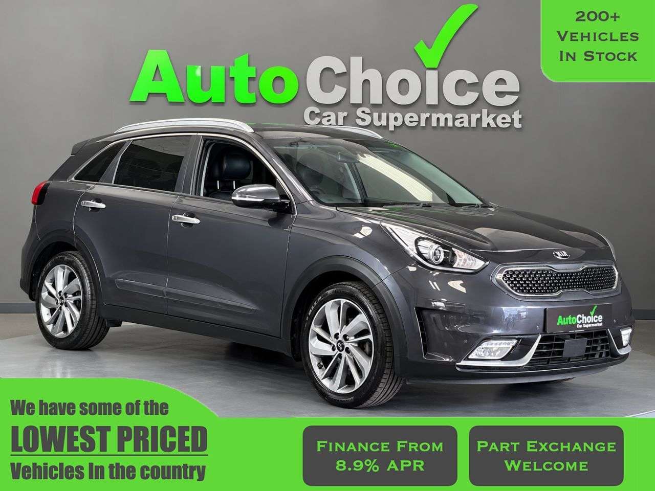 A 2018 KIA NIRO 1.6h GDi 4 SUV 5dr Petrol Hybrid DCT Euro 6 (s/s) ( 16in Alloy) (139 bhp) I A 2018 KIA NIRO 1.6h GDi 4 SUV 5dr Petrol Hybrid DCT Euro 6 (s/s) ( 16in Alloy) (139 bhp) I