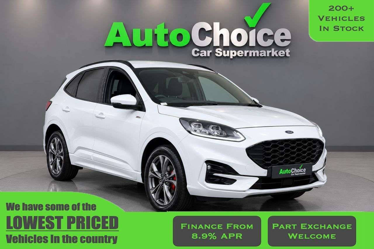 A 2022 FORD KUGA 2.5 EcoBoost Duratec 14.4kWh ST-Line SUV 5dr Petrol Plug-in Hybrid CVT Euro A 2022 FORD KUGA 2.5 EcoBoost Duratec 14.4kWh ST-Line SUV 5dr Petrol Plug-in Hybrid CVT Euro