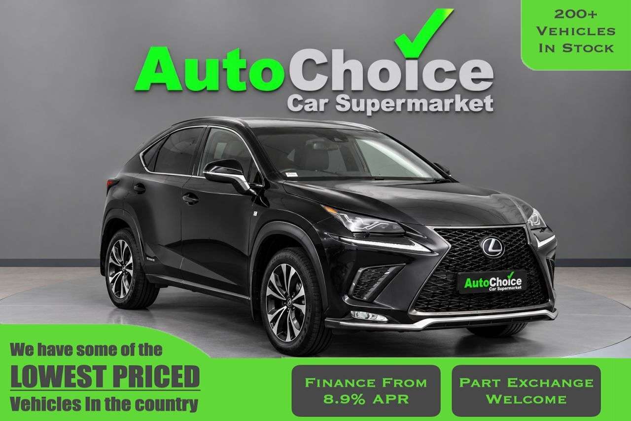 A 2018 LEXUS NX 2.5 300h F Sport SUV 5dr Petrol Hybrid E-CVT 4WD Euro 6 (s/s) (197 ps)in Bl A 2018 LEXUS NX 2.5 300h F Sport SUV 5dr Petrol Hybrid E-CVT 4WD Euro 6 (s/s) (197 ps)in Bl