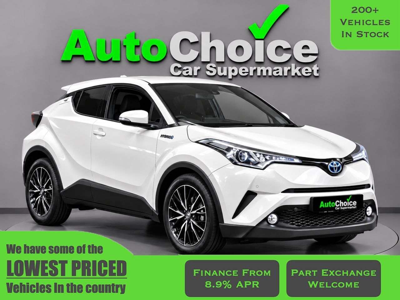 A 2019 TOYOTA C-HR 1.8 VVT-h Excel SUV 5dr Petrol Hybrid CVT Euro 6 (s/s) (122 ps) in Blackbur A 2019 TOYOTA C-HR 1.8 VVT-h Excel SUV 5dr Petrol Hybrid CVT Euro 6 (s/s) (122 ps) in Blackbur