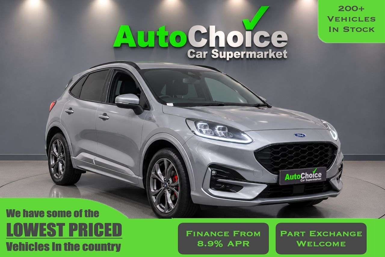A 2022 FORD KUGA 2.5 EcoBoost Duratec 14.4kWh ST-Line SUV 5dr Petrol Plug-in Hybrid CVT Euro A 2022 FORD KUGA 2.5 EcoBoost Duratec 14.4kWh ST-Line SUV 5dr Petrol Plug-in Hybrid CVT Euro