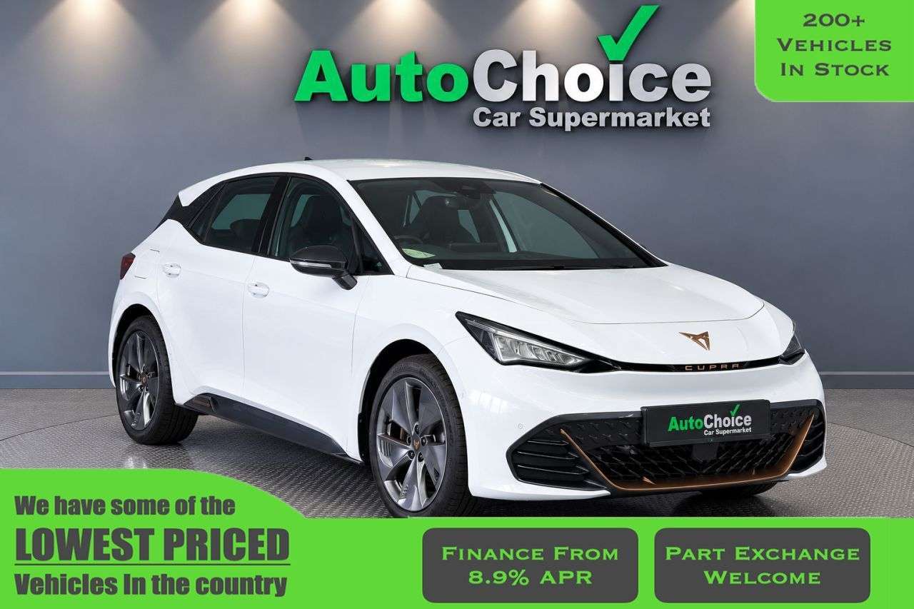 A 2023 CUPRA BORN 58kWh V1 Hatchback 5dr Electric Auto (204 ps) In Blackburn Finance Availabl A 2023 CUPRA BORN 58kWh V1 Hatchback 5dr Electric Auto (204 ps) In Blackburn Finance Availabl