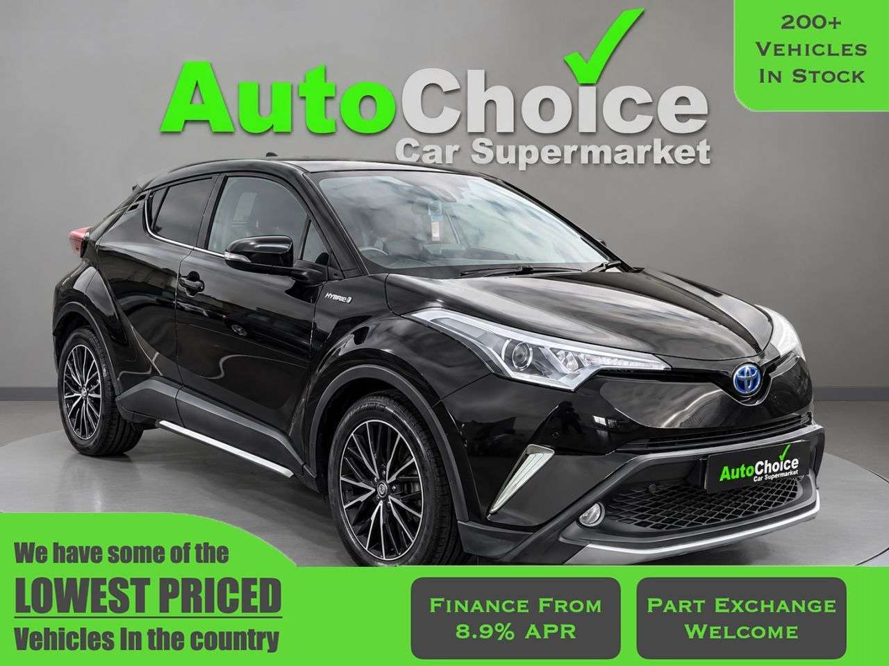 A 2016 TOYOTA C-HR 1.8 VVT-h Excel SUV 5dr Petrol Hybrid CVT Euro 6 (s/s) (122 ps) in Blackbur A 2016 TOYOTA C-HR 1.8 VVT-h Excel SUV 5dr Petrol Hybrid CVT Euro 6 (s/s) (122 ps) in Blackbur