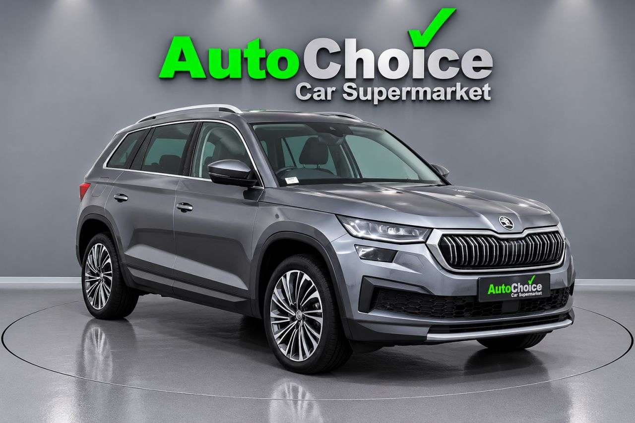 A 2022 SKODA KODIAQ 1.5 TSI ACT SE L Executive SUV 5dr Petrol Manual Euro 6 (s/s) (7 Seat) (150 A 2022 SKODA KODIAQ 1.5 TSI ACT SE L Executive SUV 5dr Petrol Manual Euro 6 (s/s) (7 Seat) (150
