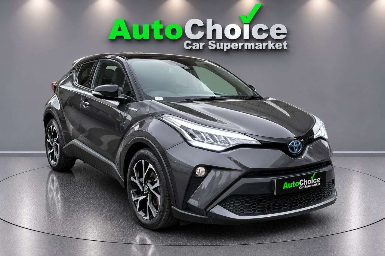 A 2021 TOYOTA C-HR 1.8 VVT-h GPF Design SUV 5dr Petrol Hybrid CVT Euro 6 (s/s) (122 ps)In Blac A 2021 TOYOTA C-HR 1.8 VVT-h GPF Design SUV 5dr Petrol Hybrid CVT Euro 6 (s/s) (122 ps)In Blac