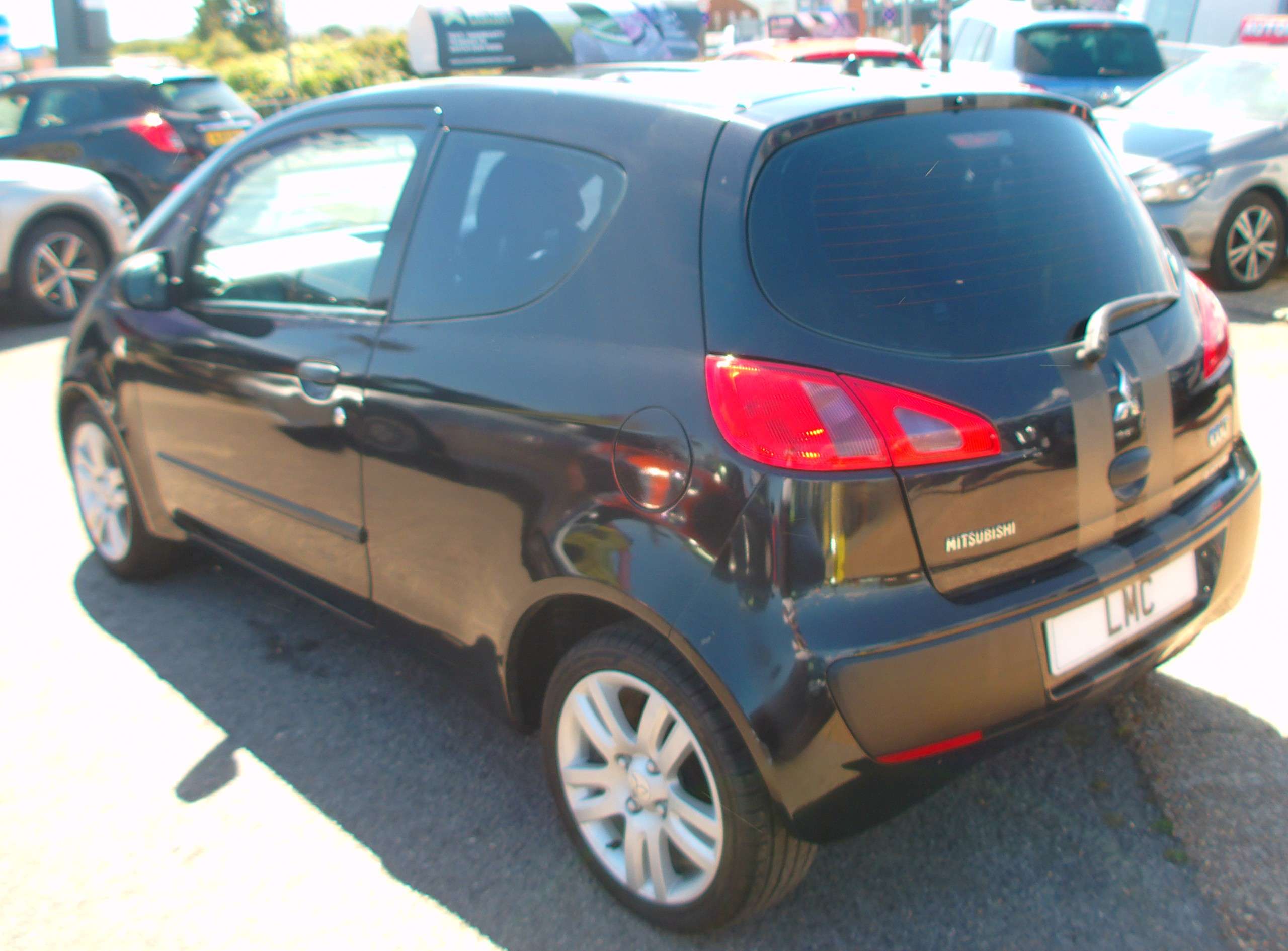 A 2008 MITSUBISHI COLT BLACK HAWK CZ1 A 2008 MITSUBISHI COLT BLACK HAWK CZ1