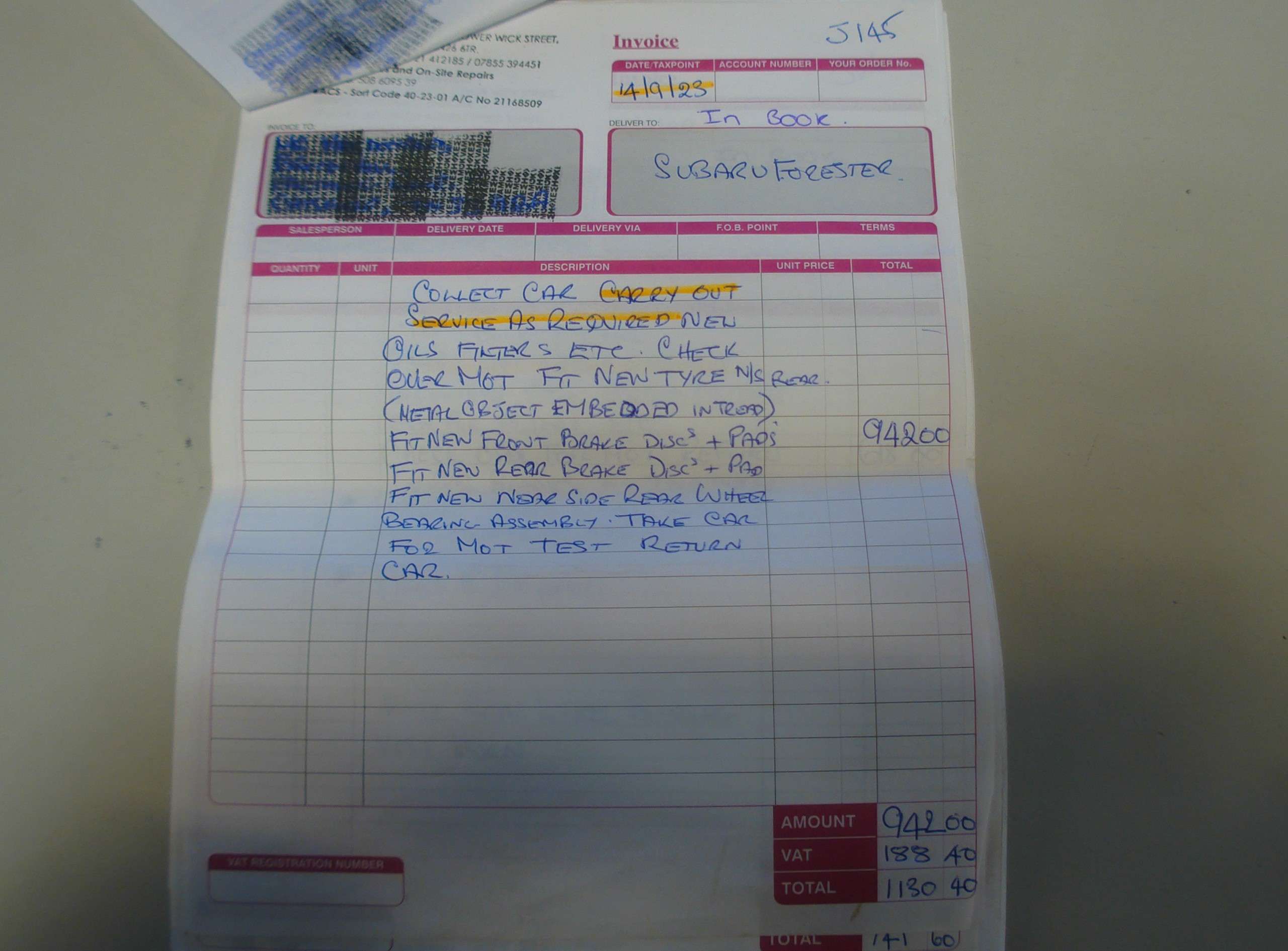 2014 SUBARU FORESTER 2014 SUBARU FORESTER