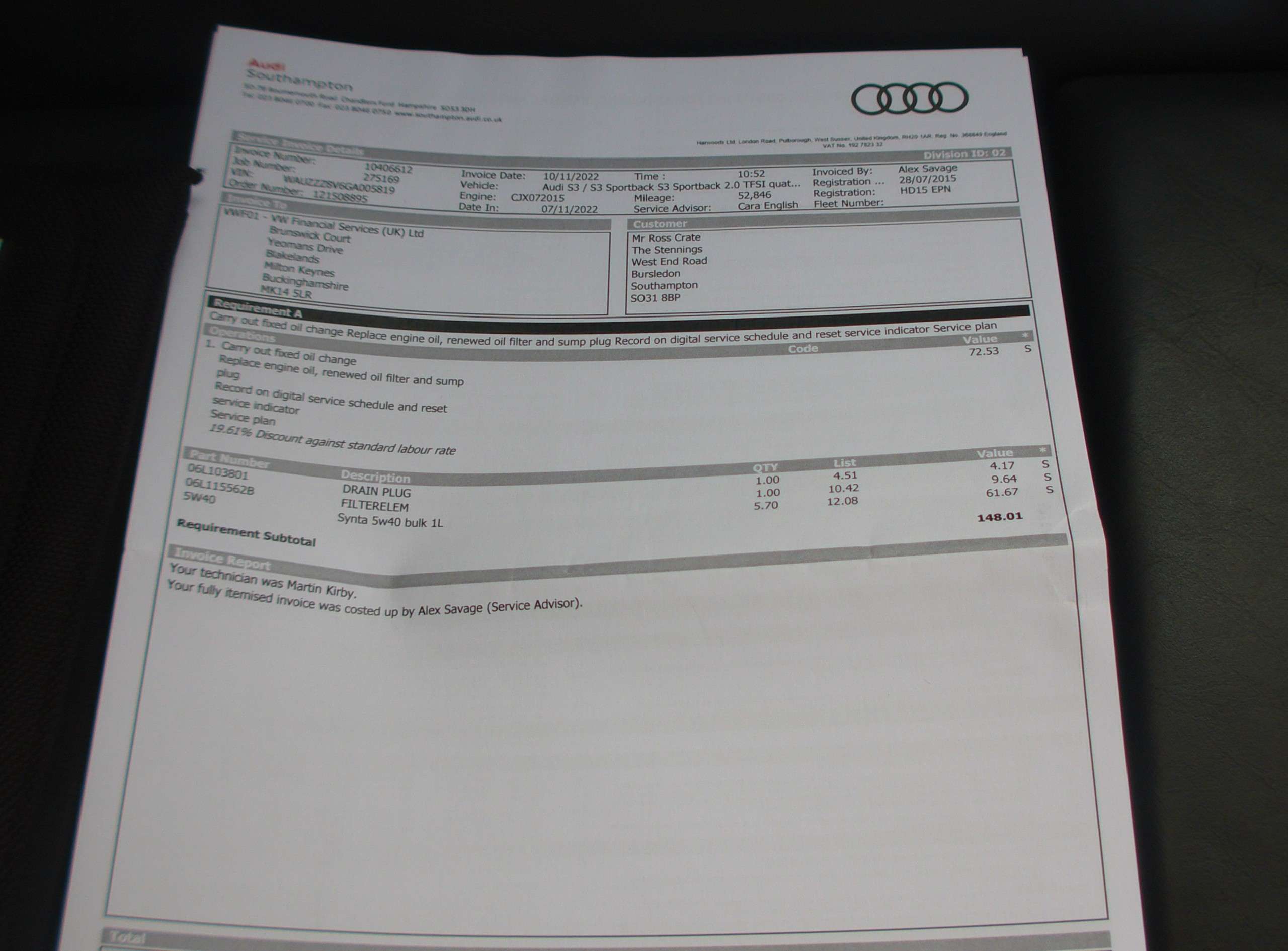 2015 AUDI S3 2015 AUDI S3
