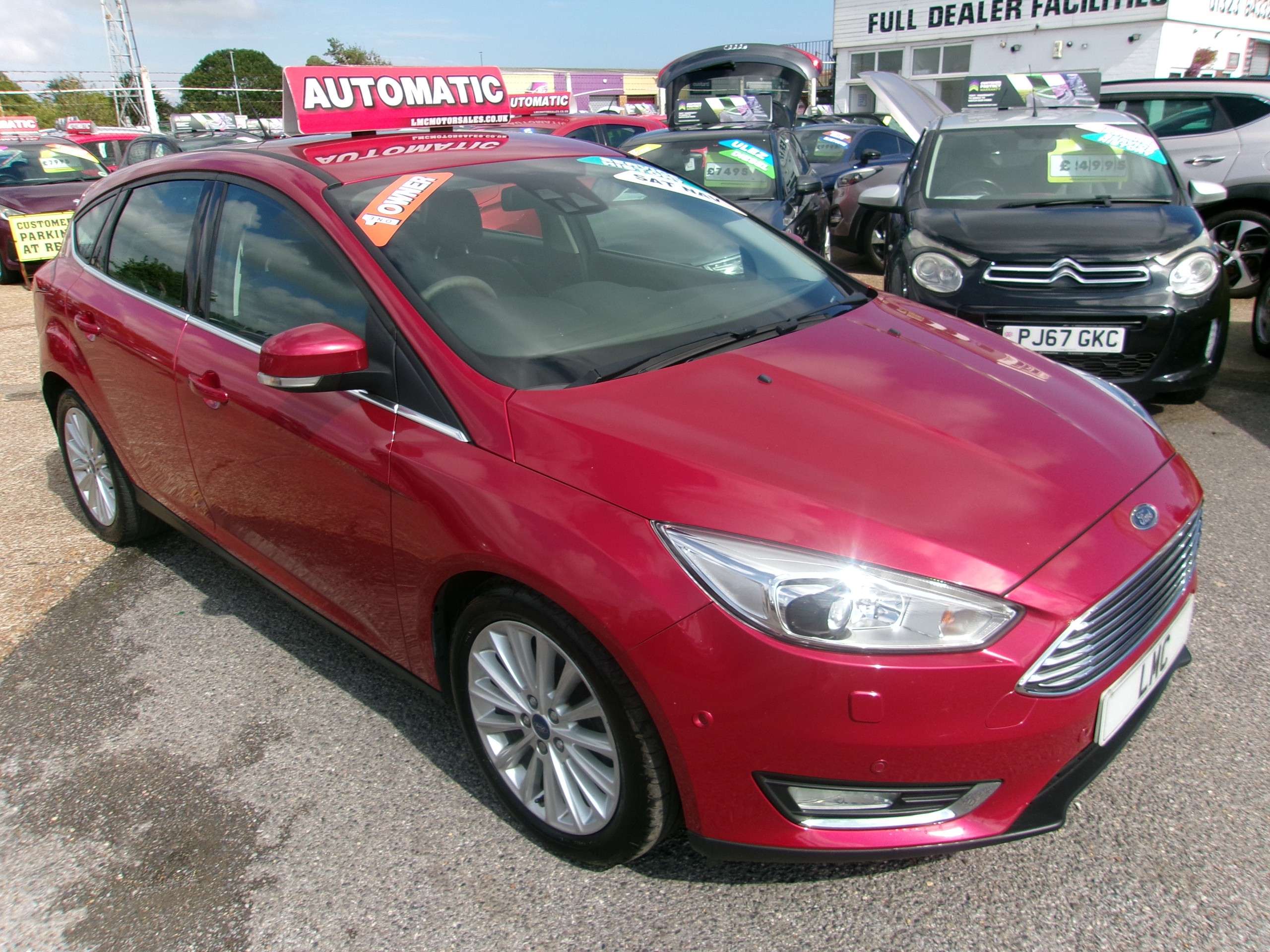 A 2016 FORD FOCUS 1.5T EcoBoost Titanium X Hatchback 5dr Petrol Auto Euro 6 (s/s) (182 ps) A 2016 FORD FOCUS 1.5T EcoBoost Titanium X Hatchback 5dr Petrol Auto Euro 6 (s/s) (182 ps)
