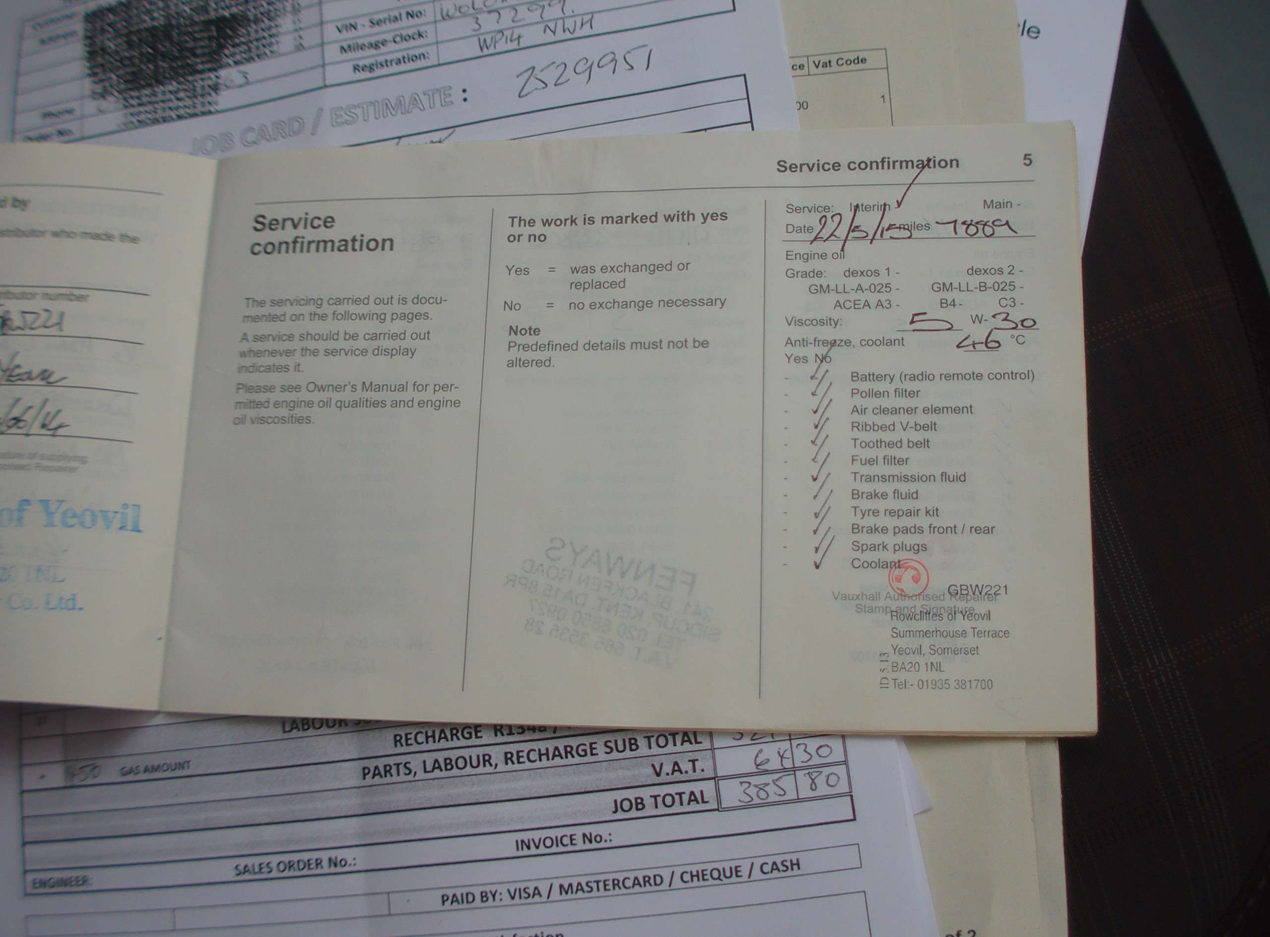 2014 VAUXHALL ADAM 2014 VAUXHALL ADAM