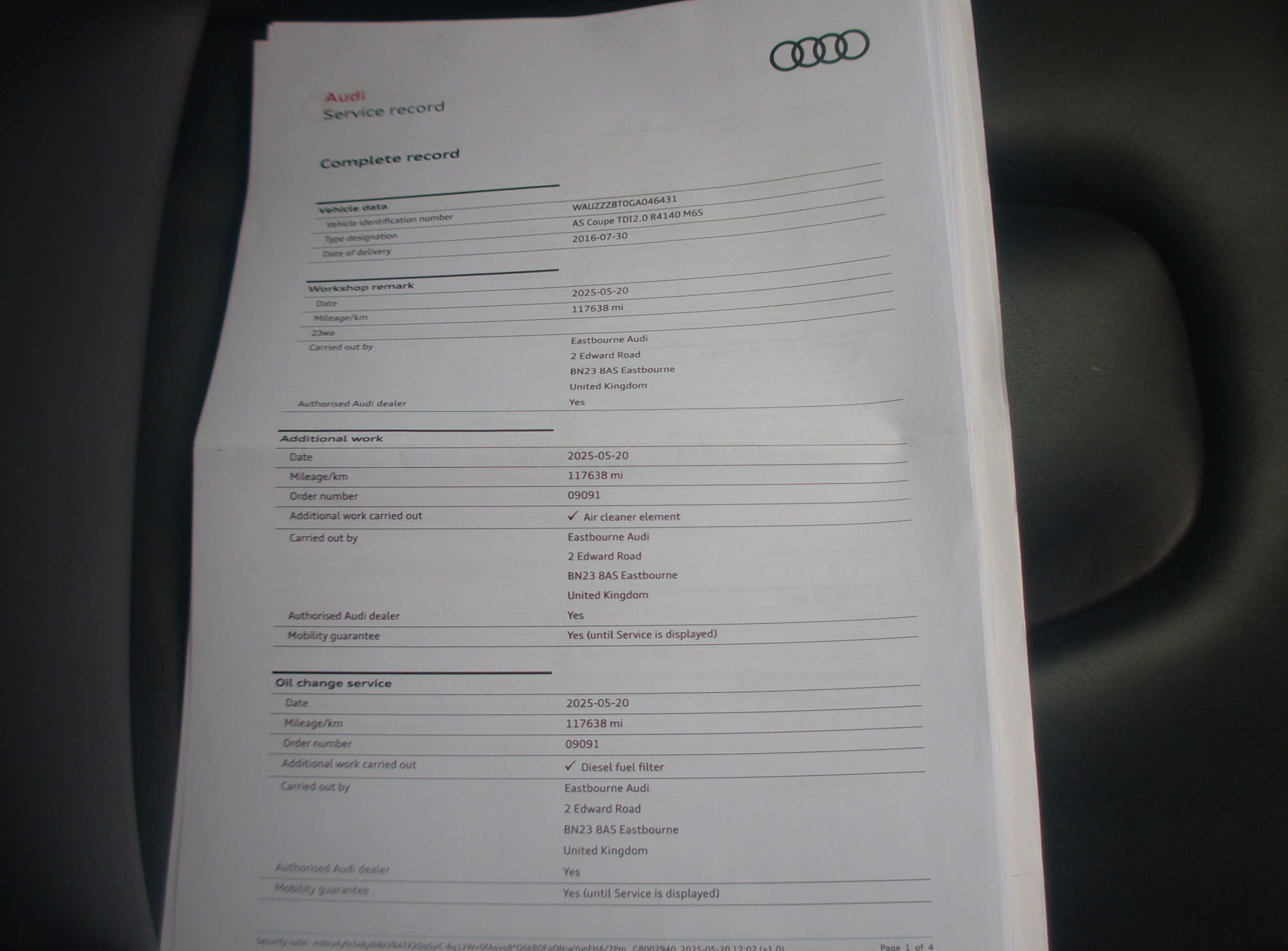 2016 AUDI A5 2016 AUDI A5