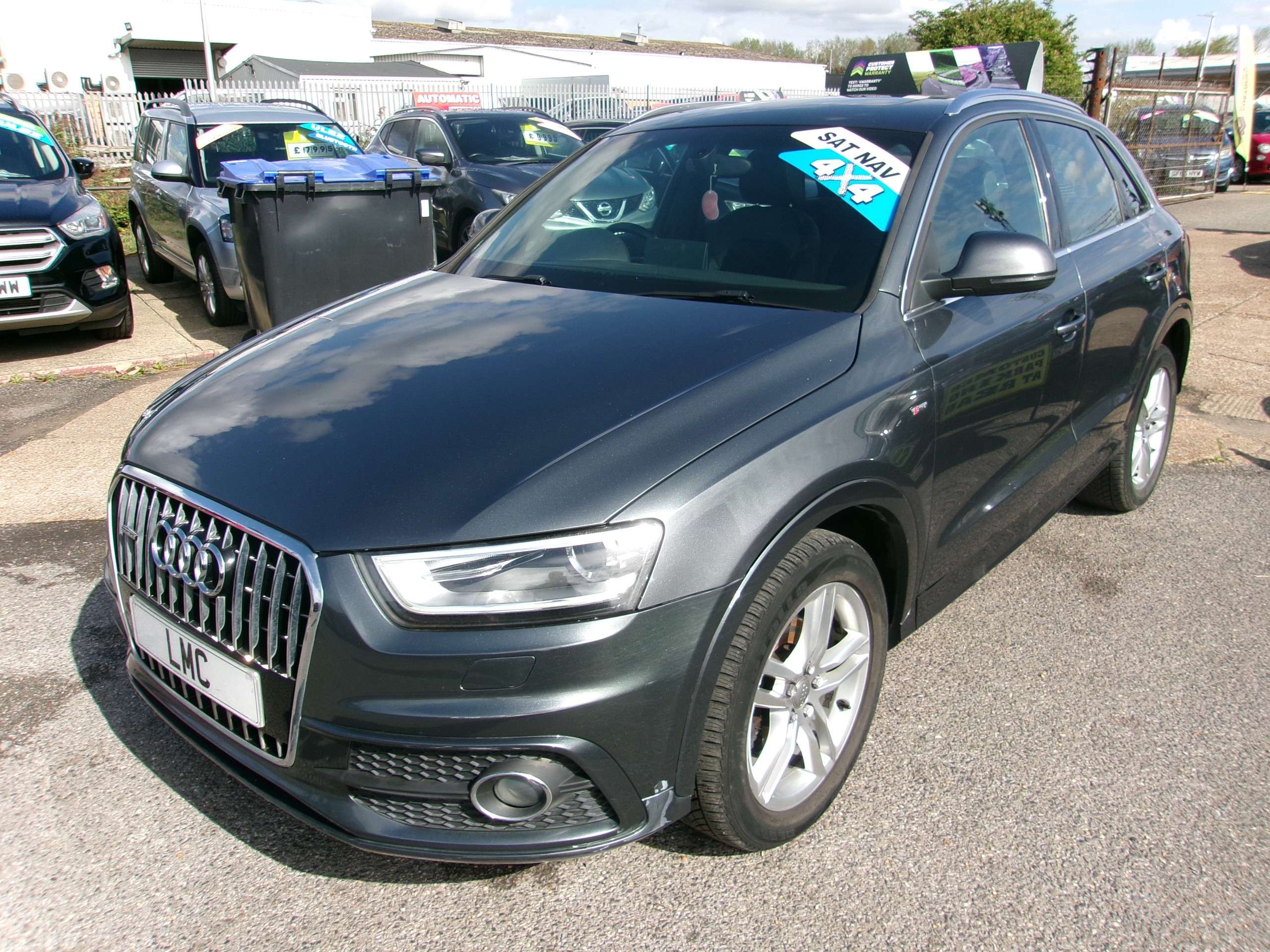 A 2013 AUDI Q3 2.0 TFSI S line SUV 5dr Petrol Manual quattro (s/s) (170 ps) A 2013 AUDI Q3 2.0 TFSI S line SUV 5dr Petrol Manual quattro (s/s) (170 ps)