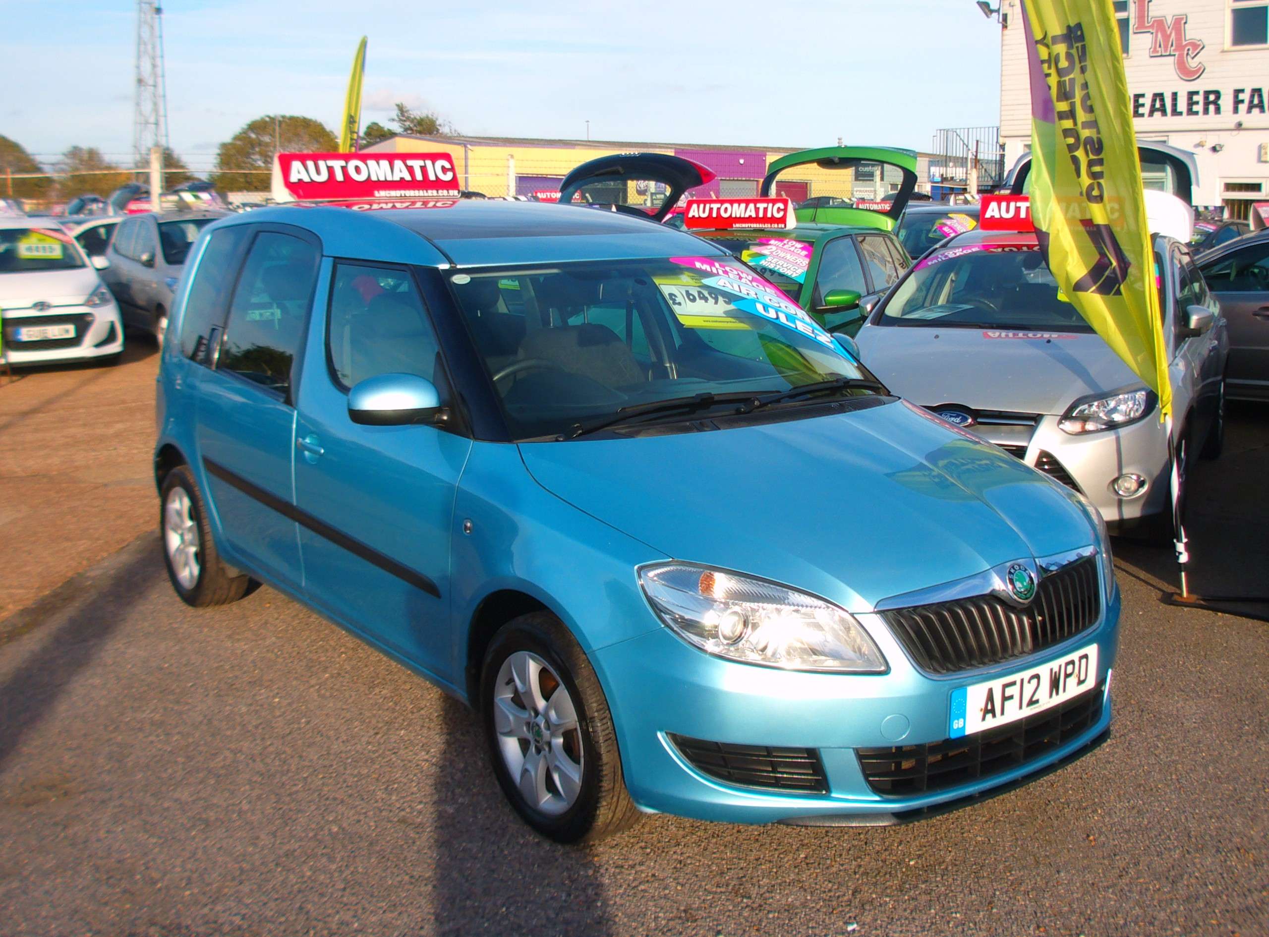 2012 SKODA ROOMSTER 2012 SKODA ROOMSTER