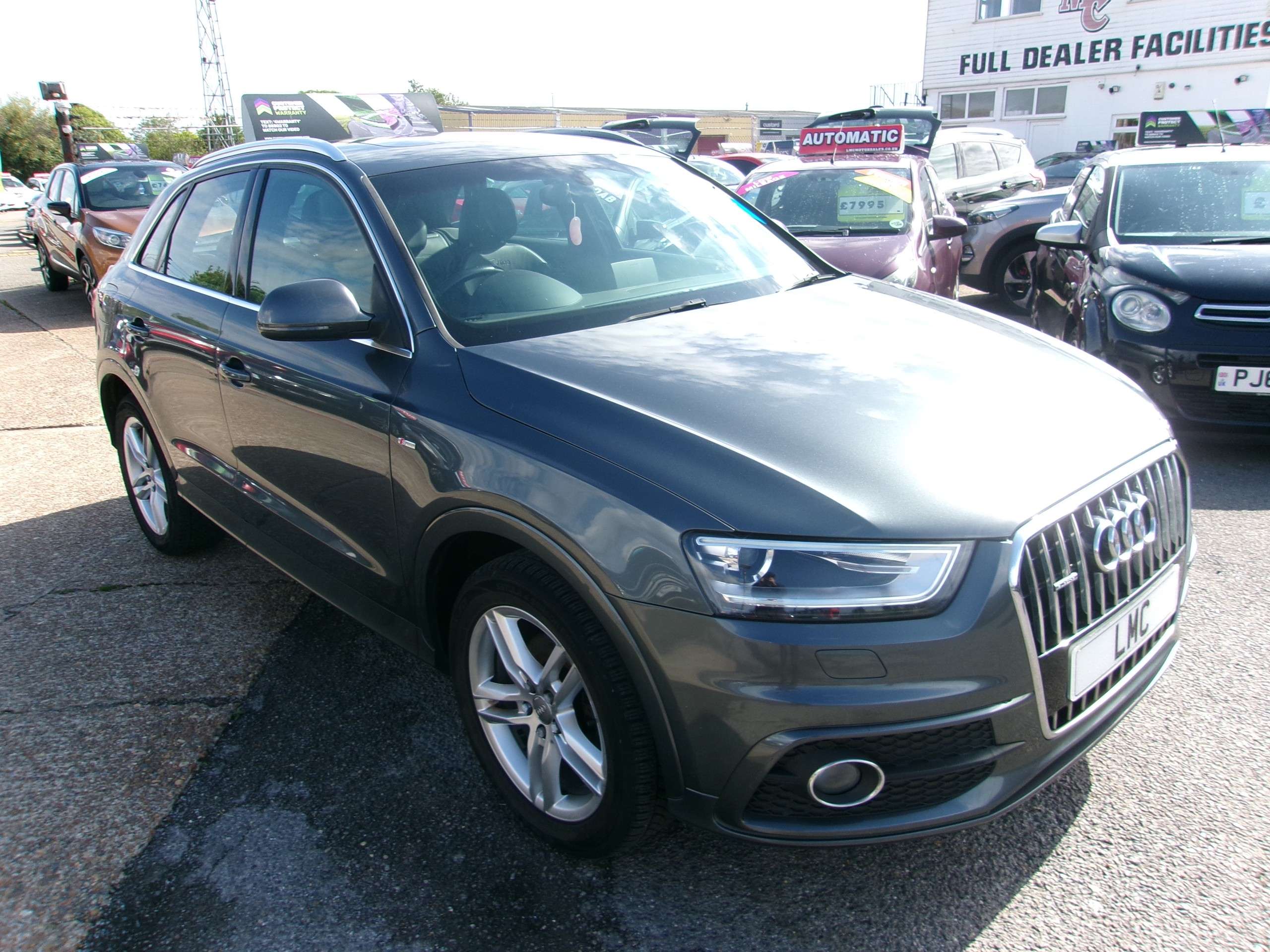 A 2013 AUDI Q3 2.0 TFSI S line SUV 5dr Petrol Manual quattro (s/s) (170 ps) A 2013 AUDI Q3 2.0 TFSI S line SUV 5dr Petrol Manual quattro (s/s) (170 ps)