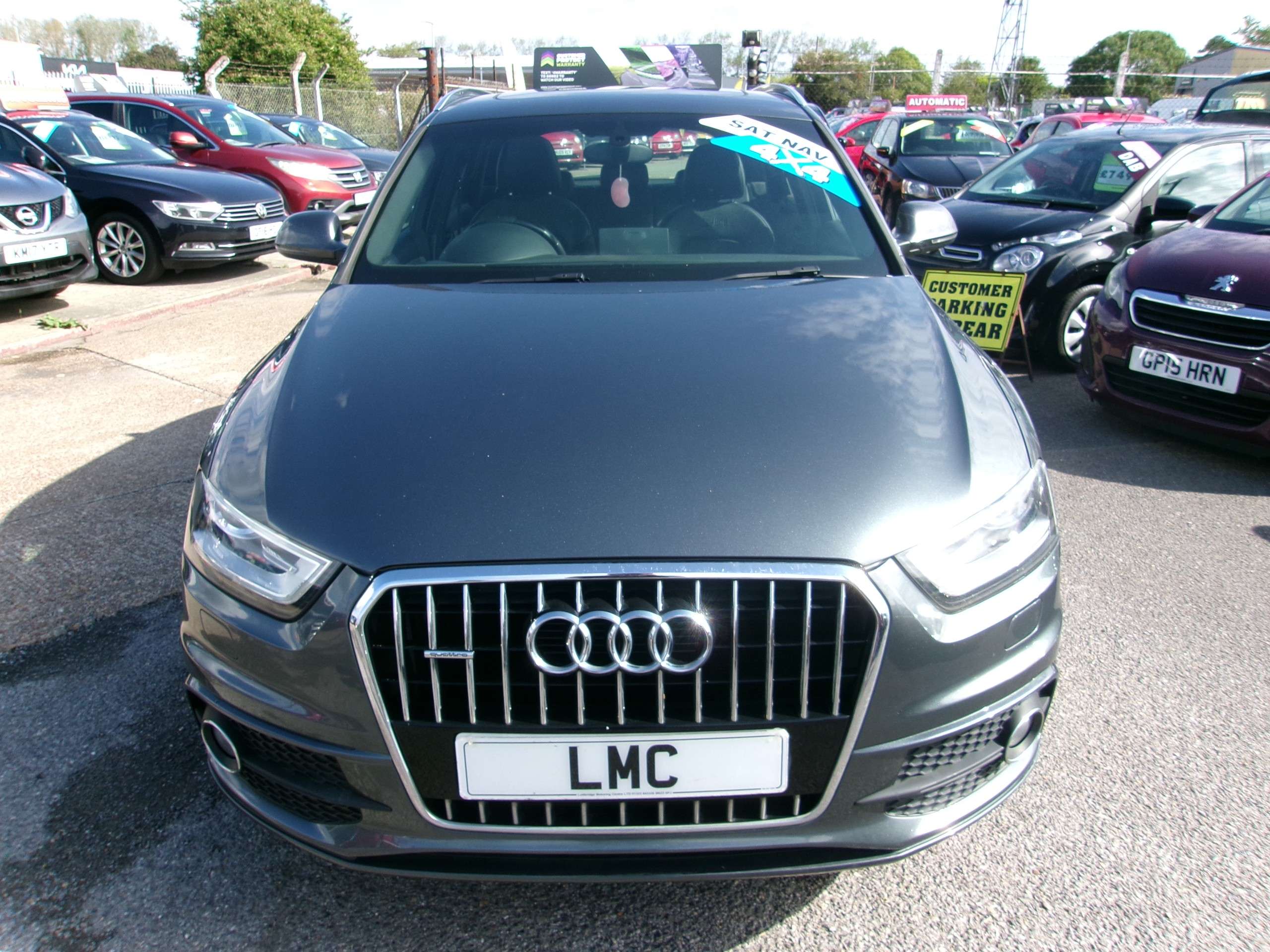 A 2013 AUDI Q3 2.0 TFSI S line SUV 5dr Petrol Manual quattro (s/s) (170 ps) A 2013 AUDI Q3 2.0 TFSI S line SUV 5dr Petrol Manual quattro (s/s) (170 ps)