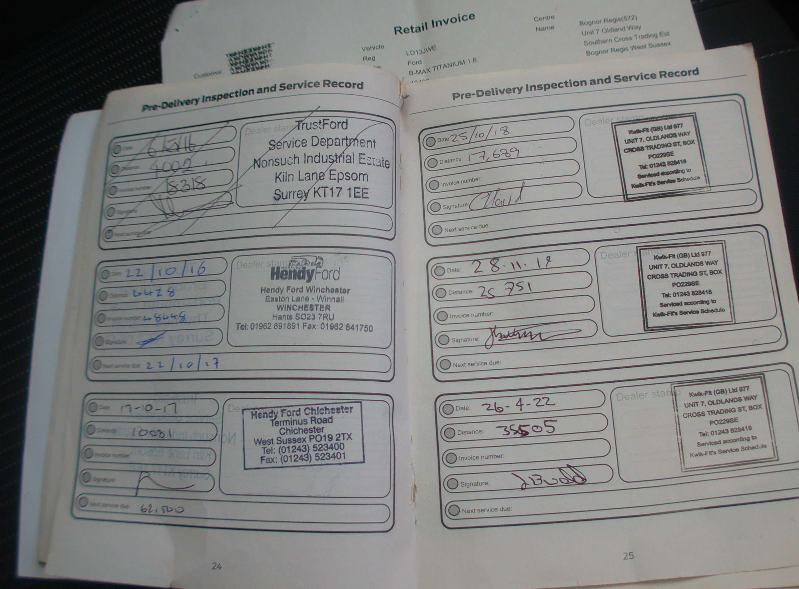 2013 FORD B-MAX 2013 FORD B-MAX