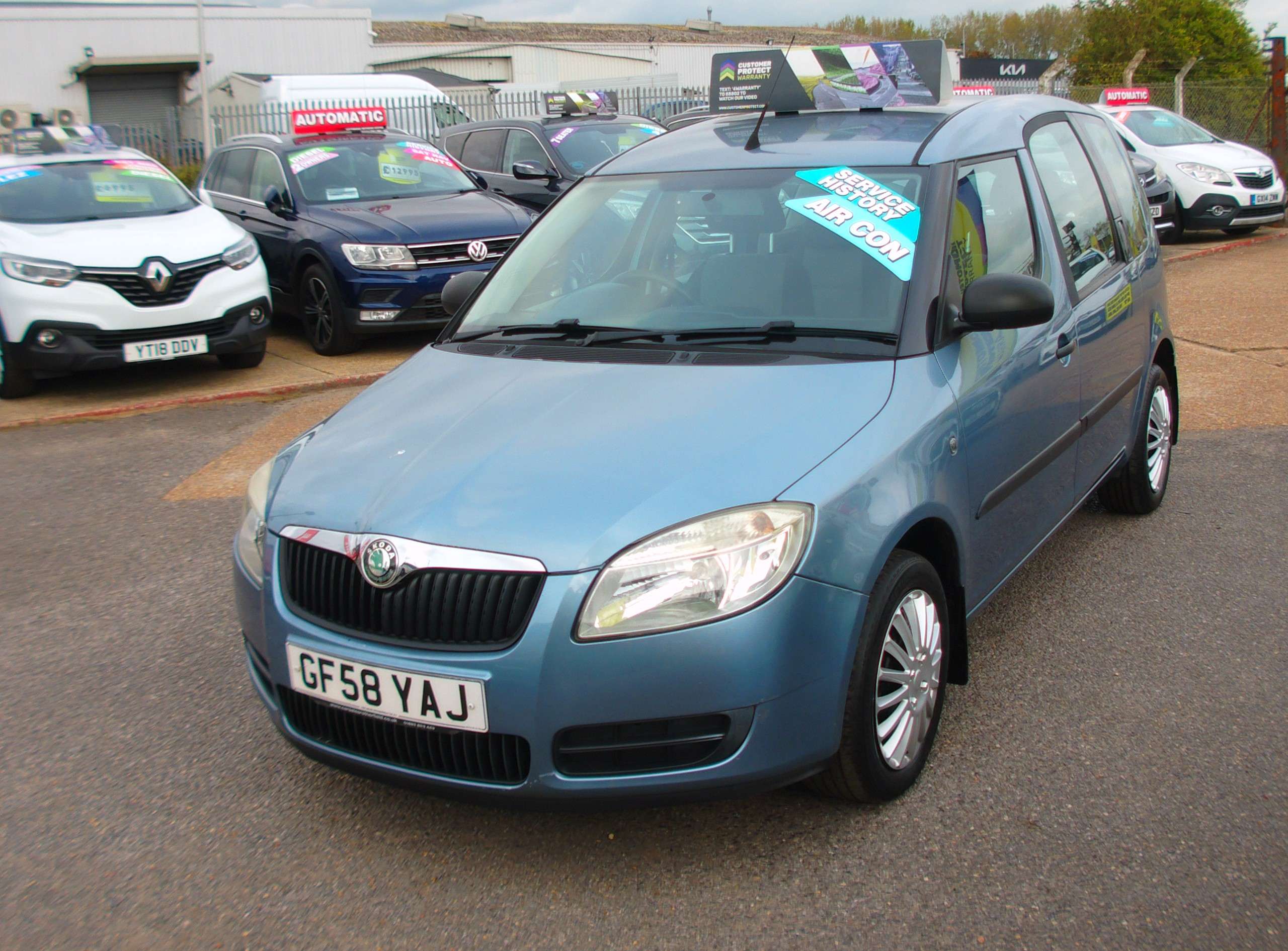 2008 SKODA ROOMSTER 2008 SKODA ROOMSTER